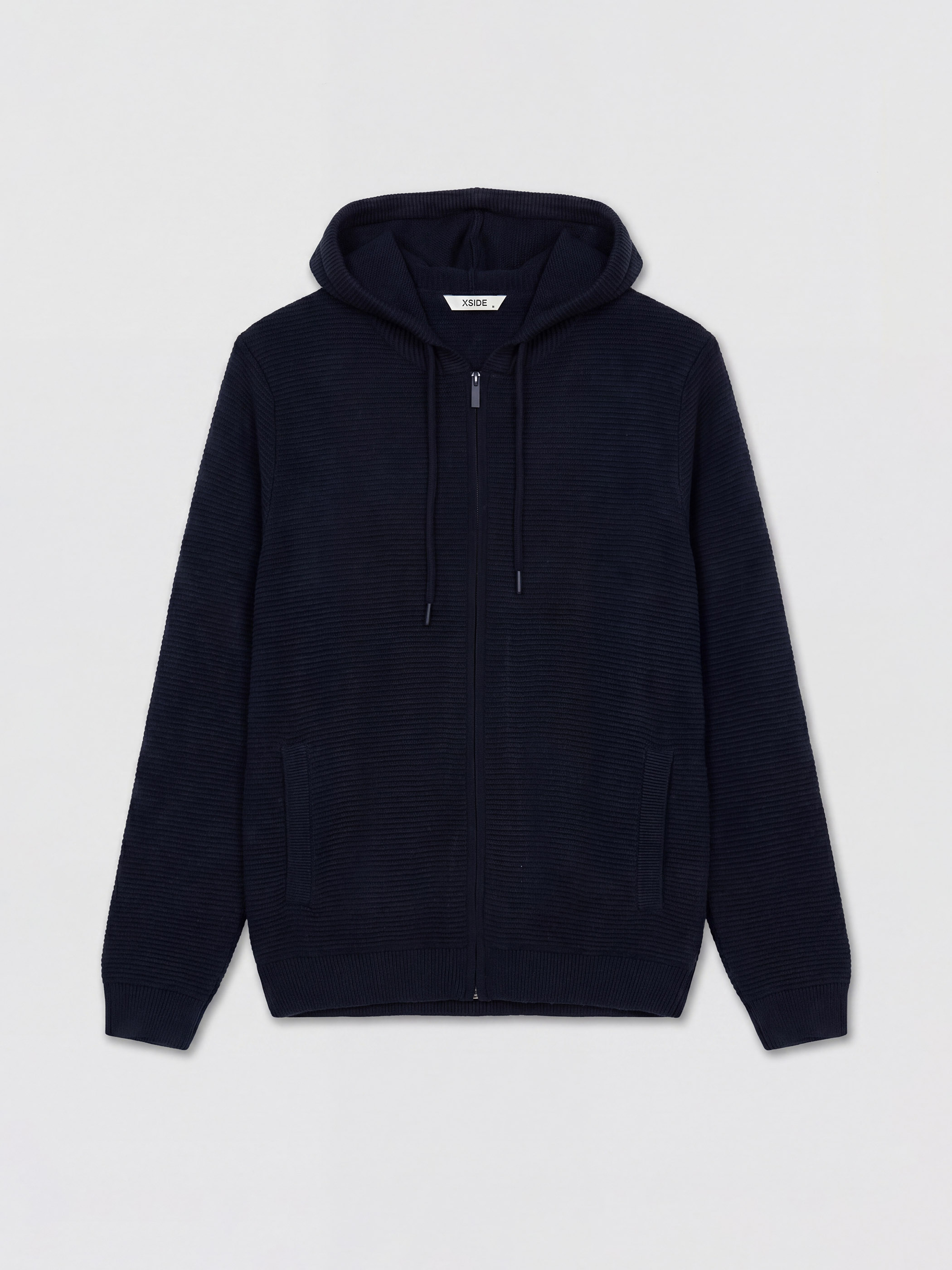 XSIDE Regular Fit Kapüşonlu Erkek Triko Hırka görsel 5