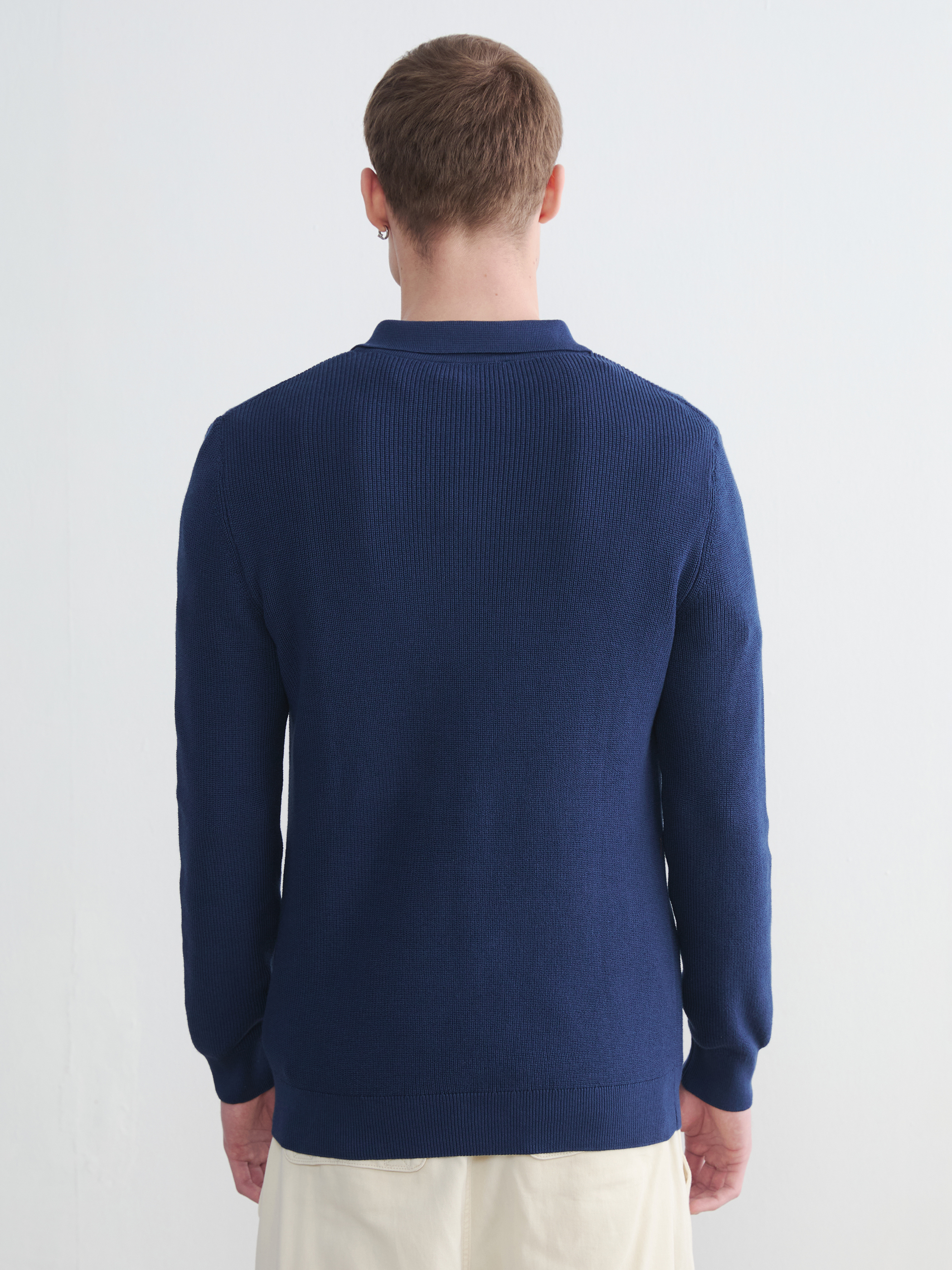 XSIDE Polo Yaka Erkek Triko Kazak görsel 4
