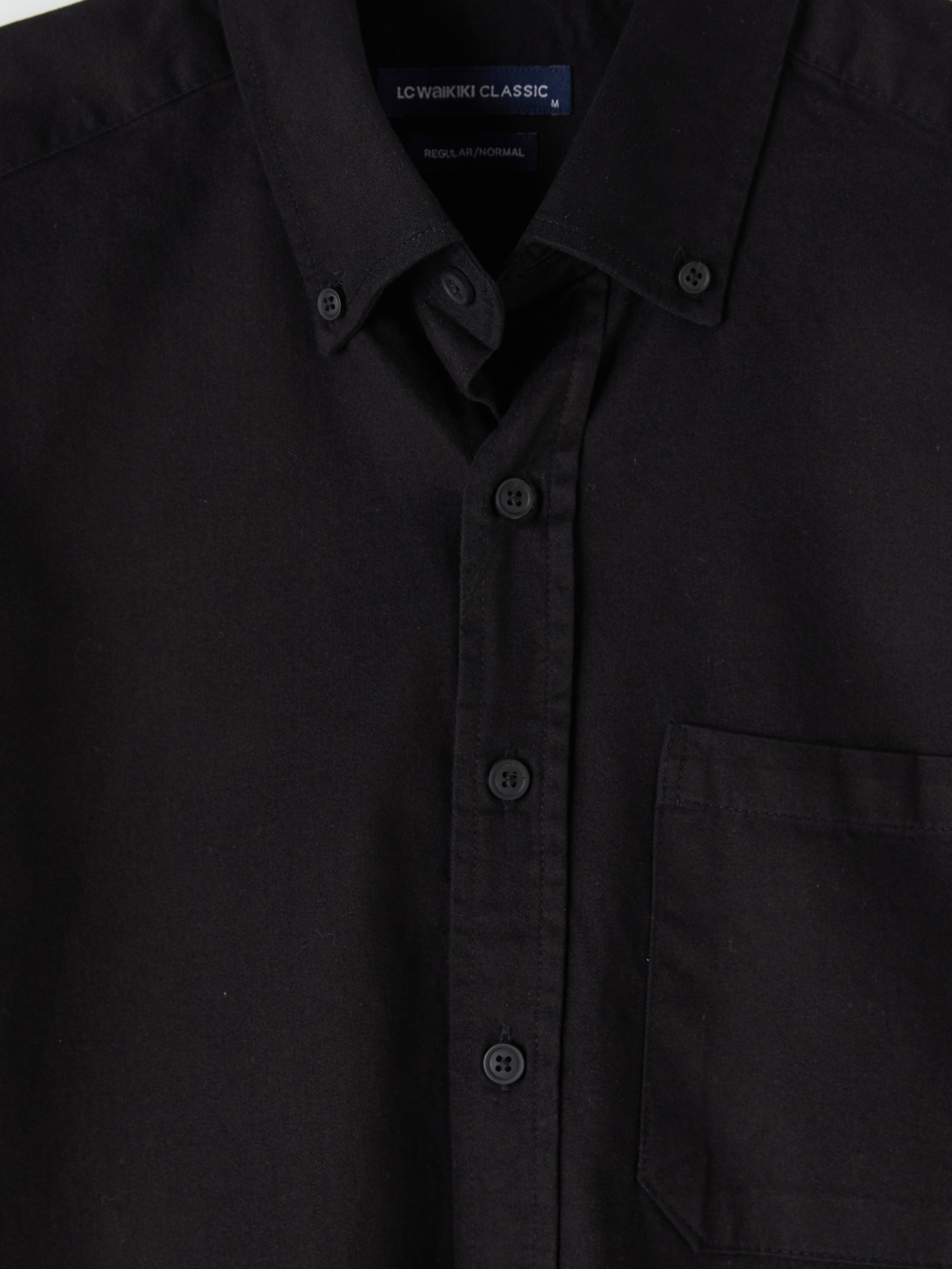 LCWAIKIKI Classic Regular Fit Gabardin Erkek Gömlek görsel 6