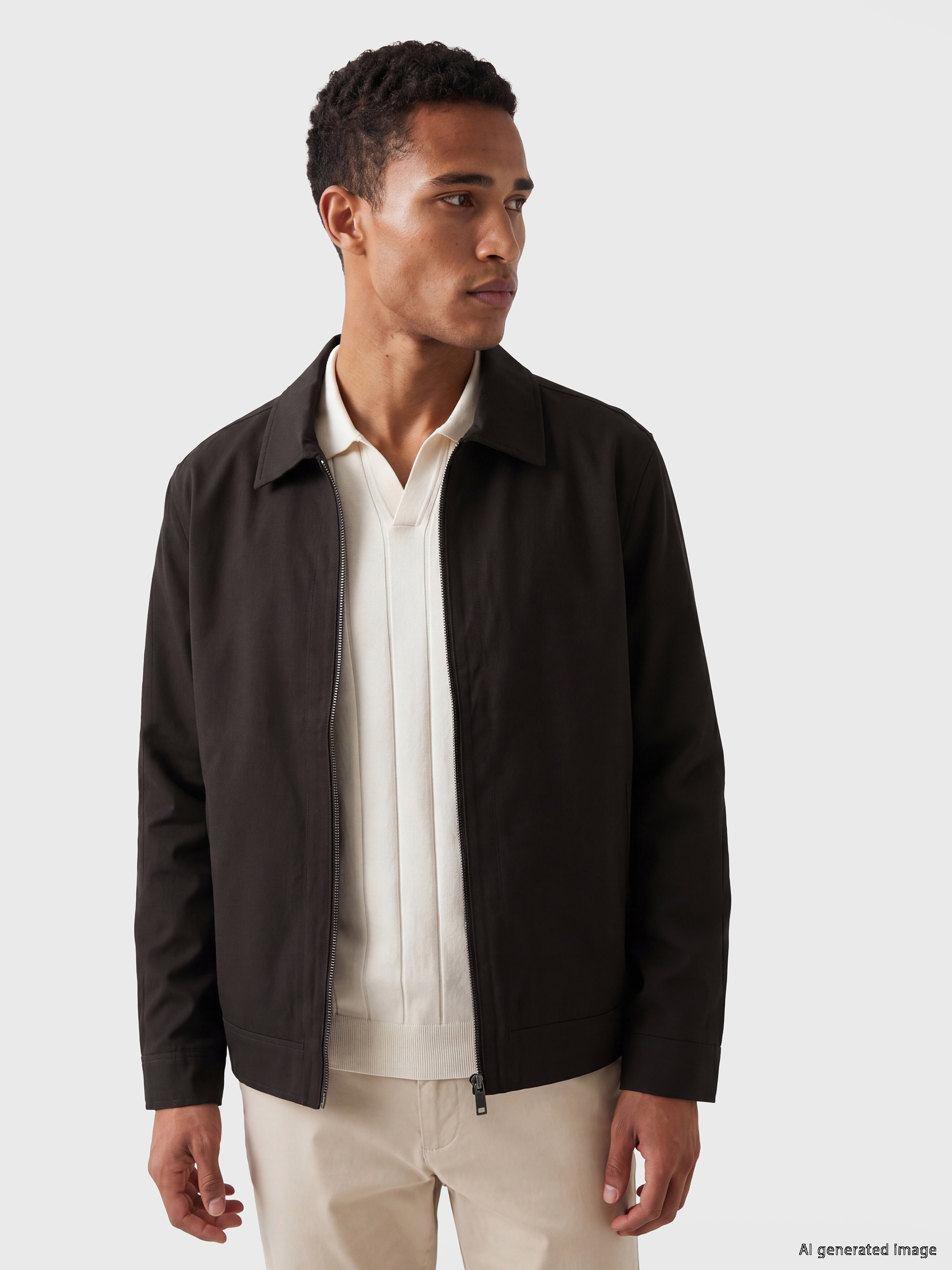 LCW Vision Regular Fit Gömlek Yaka Erkek Ceket