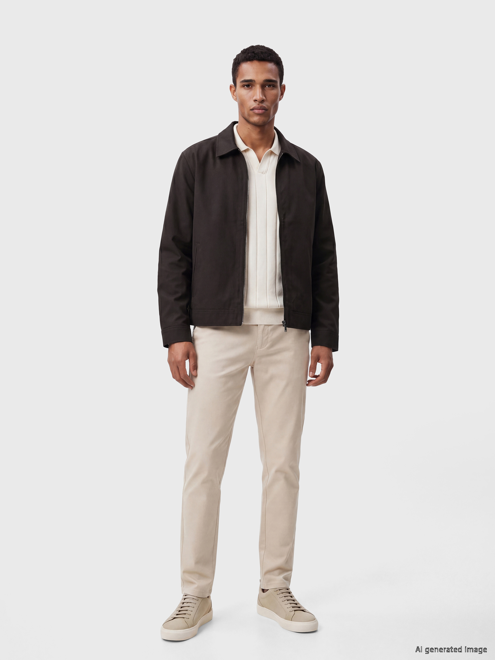 LCW Vision Regular Fit Gömlek Yaka Erkek Ceket görsel 2