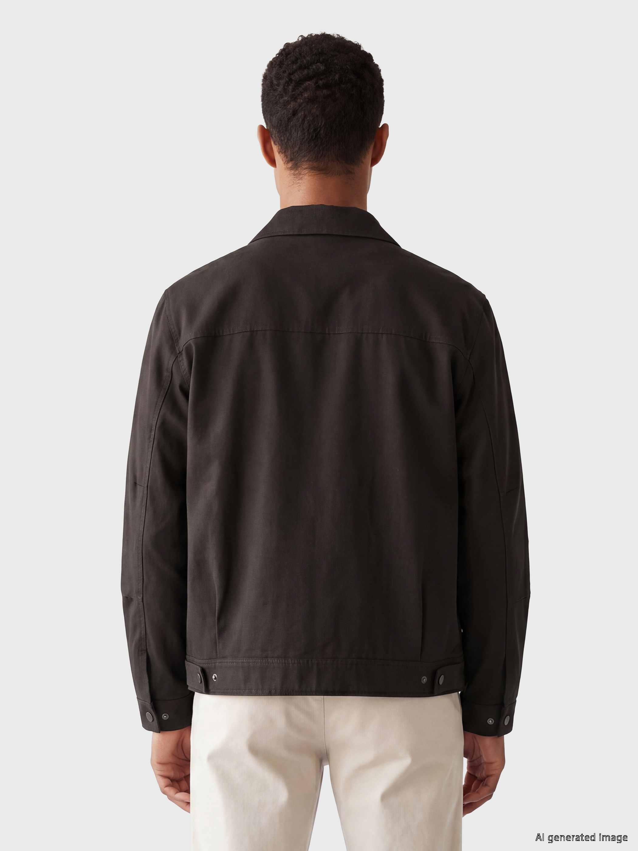 LCW Vision Regular Fit Gömlek Yaka Erkek Ceket görsel 5