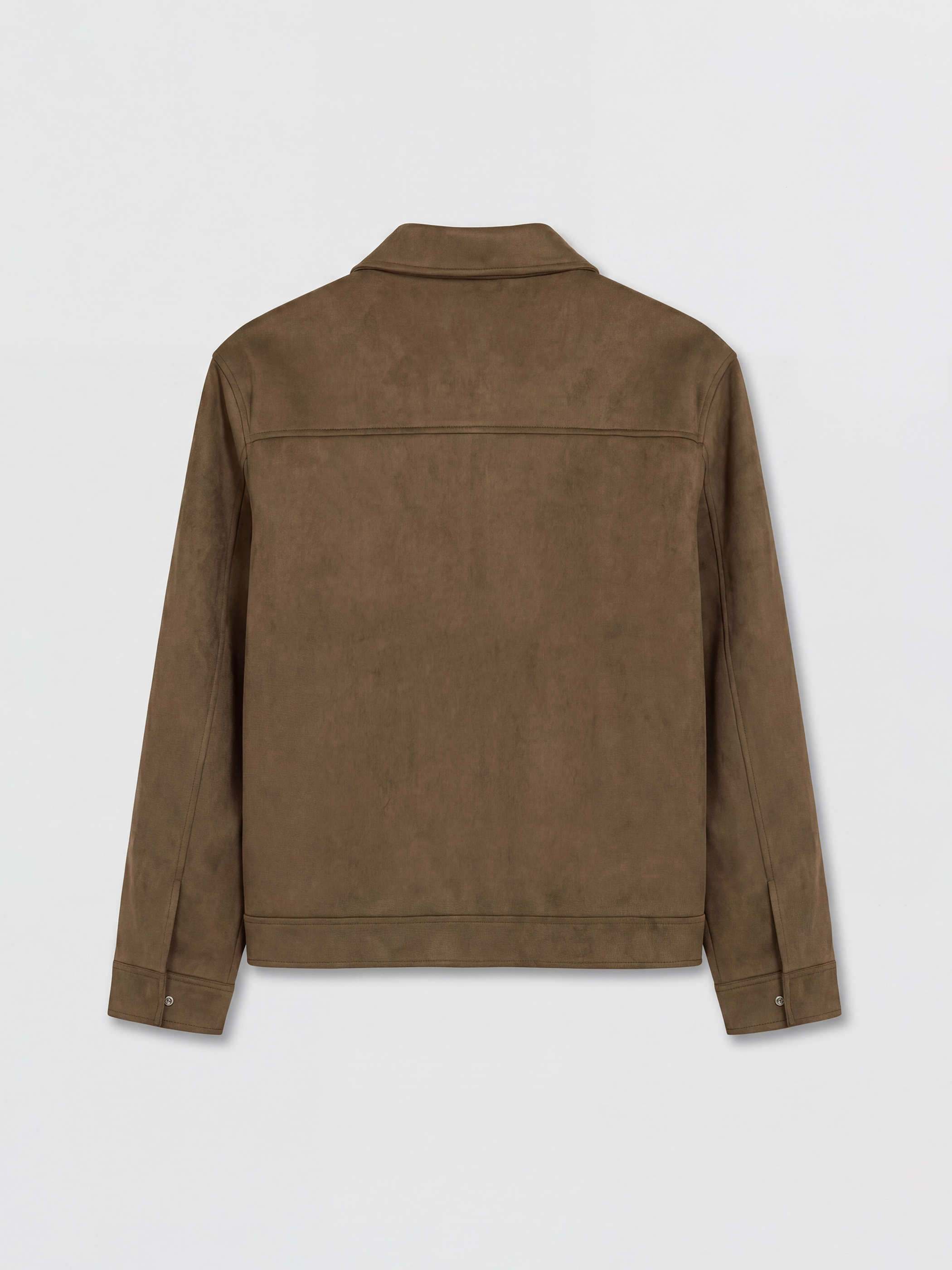 LCW Vision Loose Fit Süet Görünümlü Erkek Ceket görsel 7