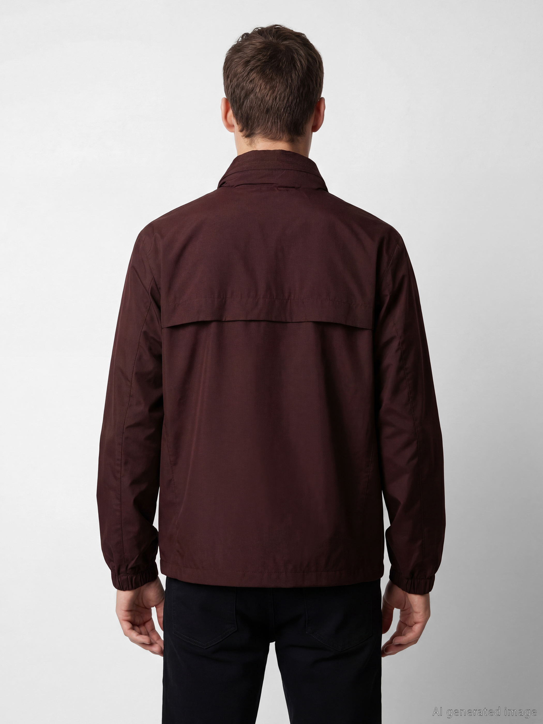 LCW Vision Regular Fit Kapüşonlu Erkek Yağmurluk görsel 5