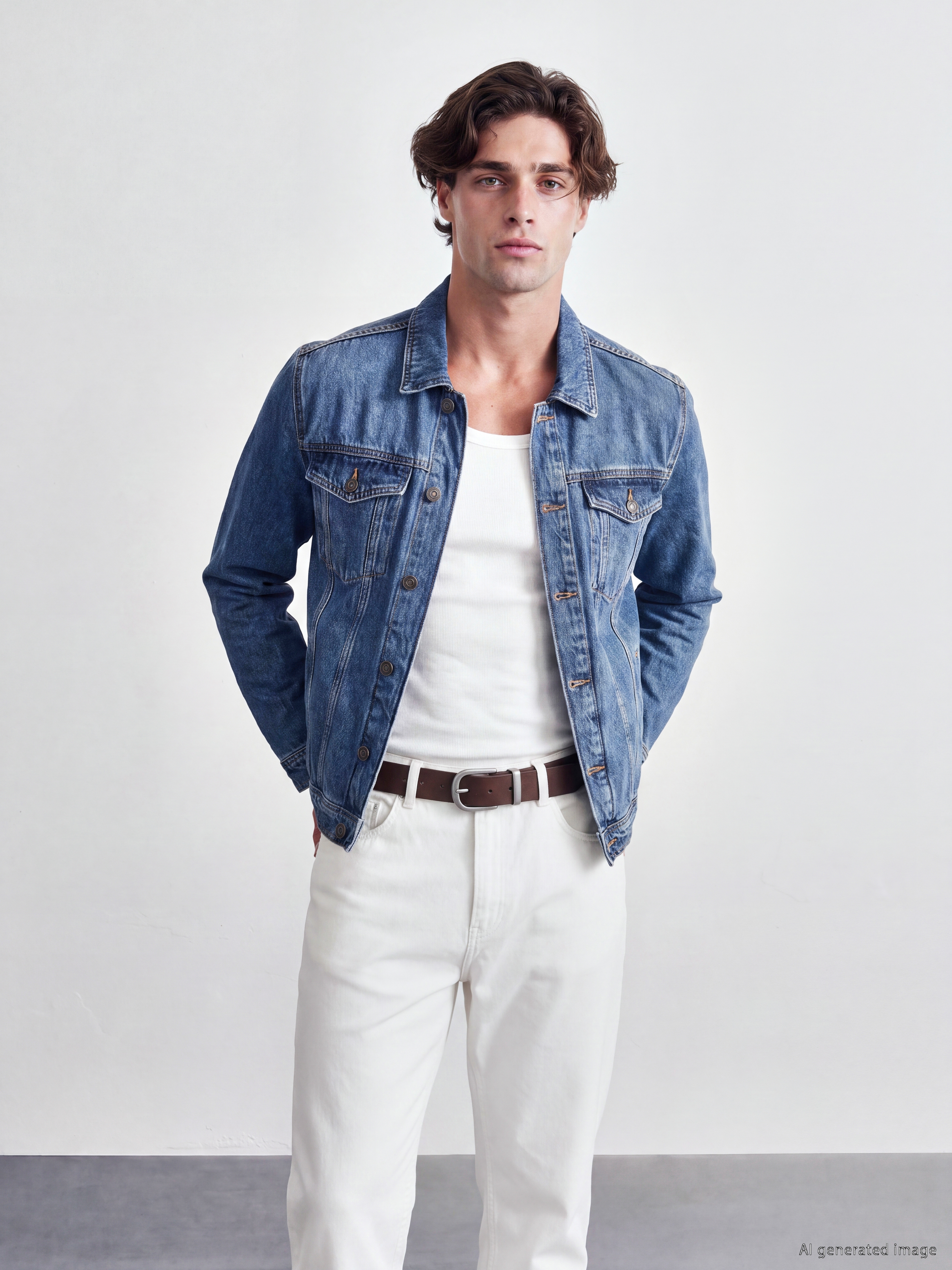 LCW Jeans Regular Fit Erkek Jean Ceket