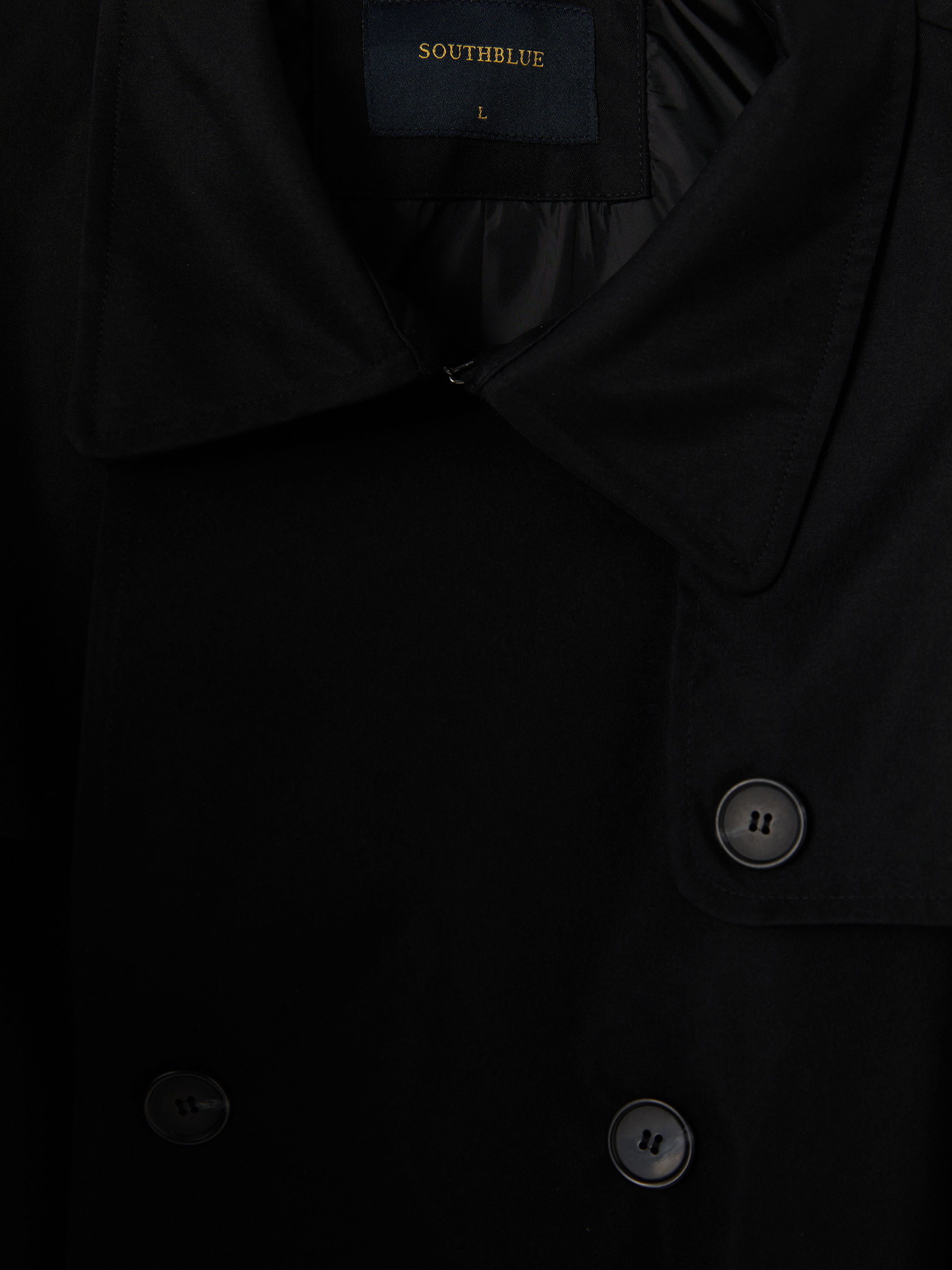 SOUTHBLUE Regular Fit Kruvaze Yaka Erkek Trençkot görsel 7