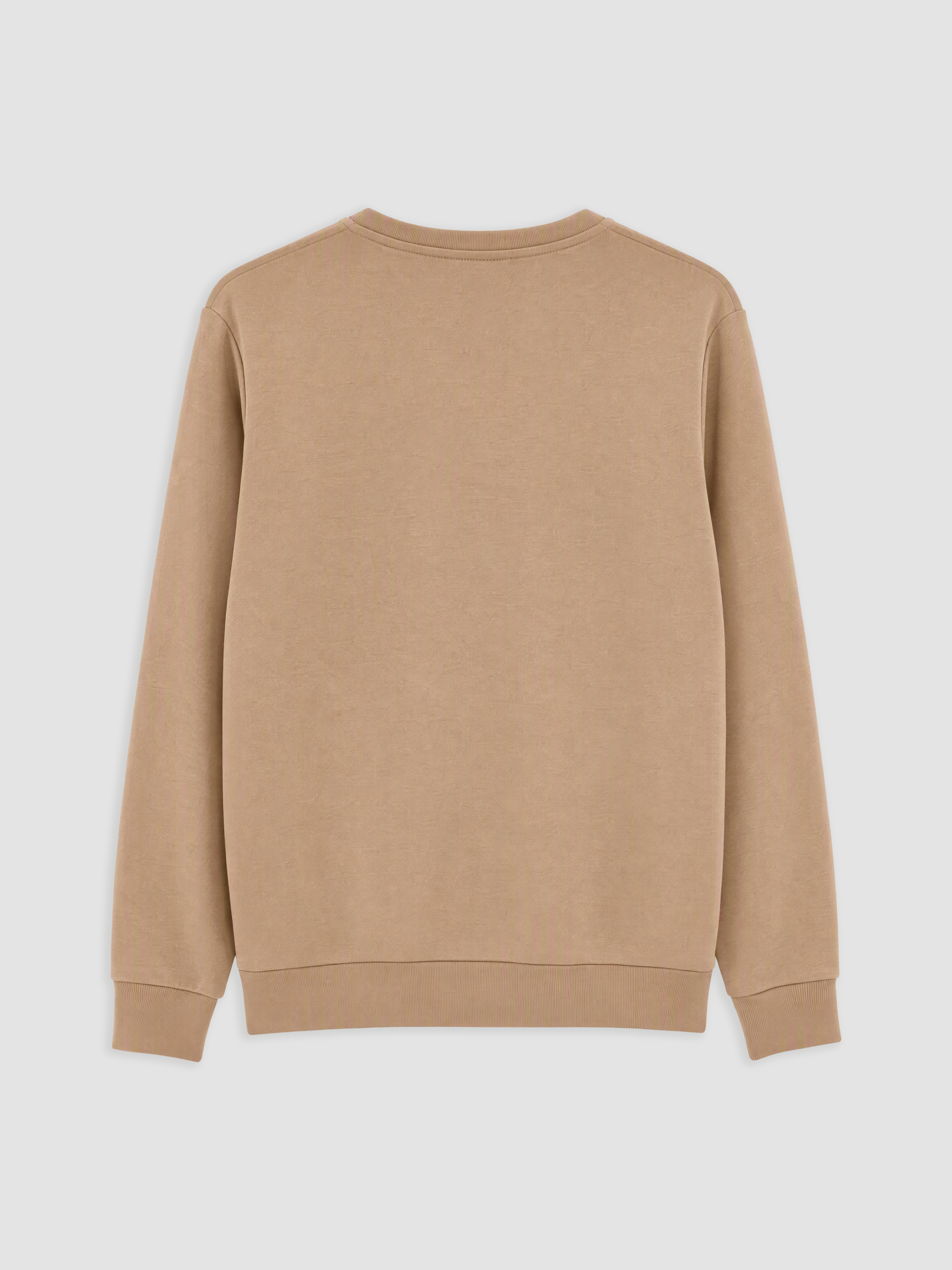 LCWAIKIKI Classic Bisiklet Yaka Baskılı Sweatshirt görsel 5