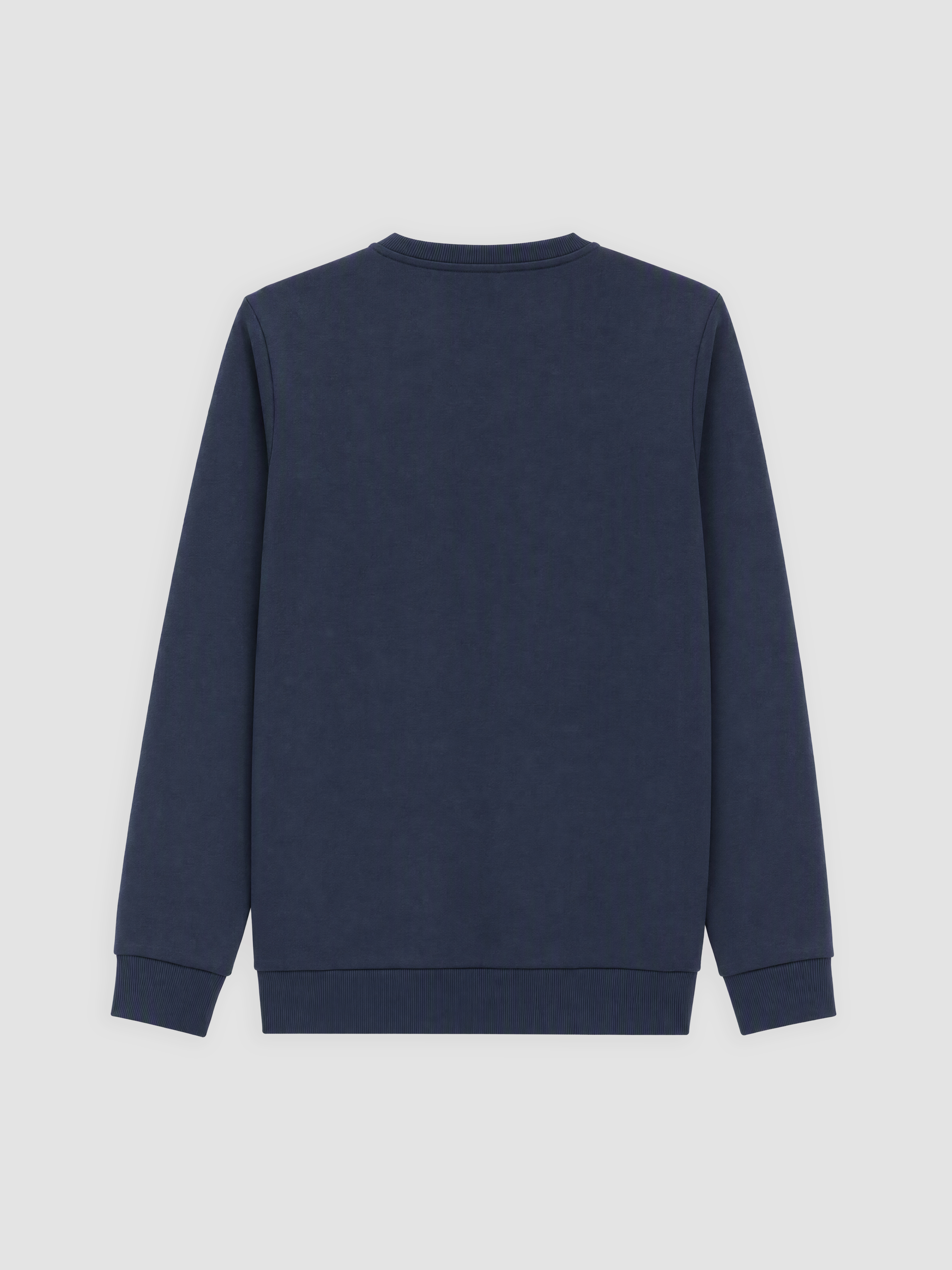 LCWAIKIKI Classic Bisiklet Yaka Baskılı Erkek Kalın Sweatshirt görsel 5