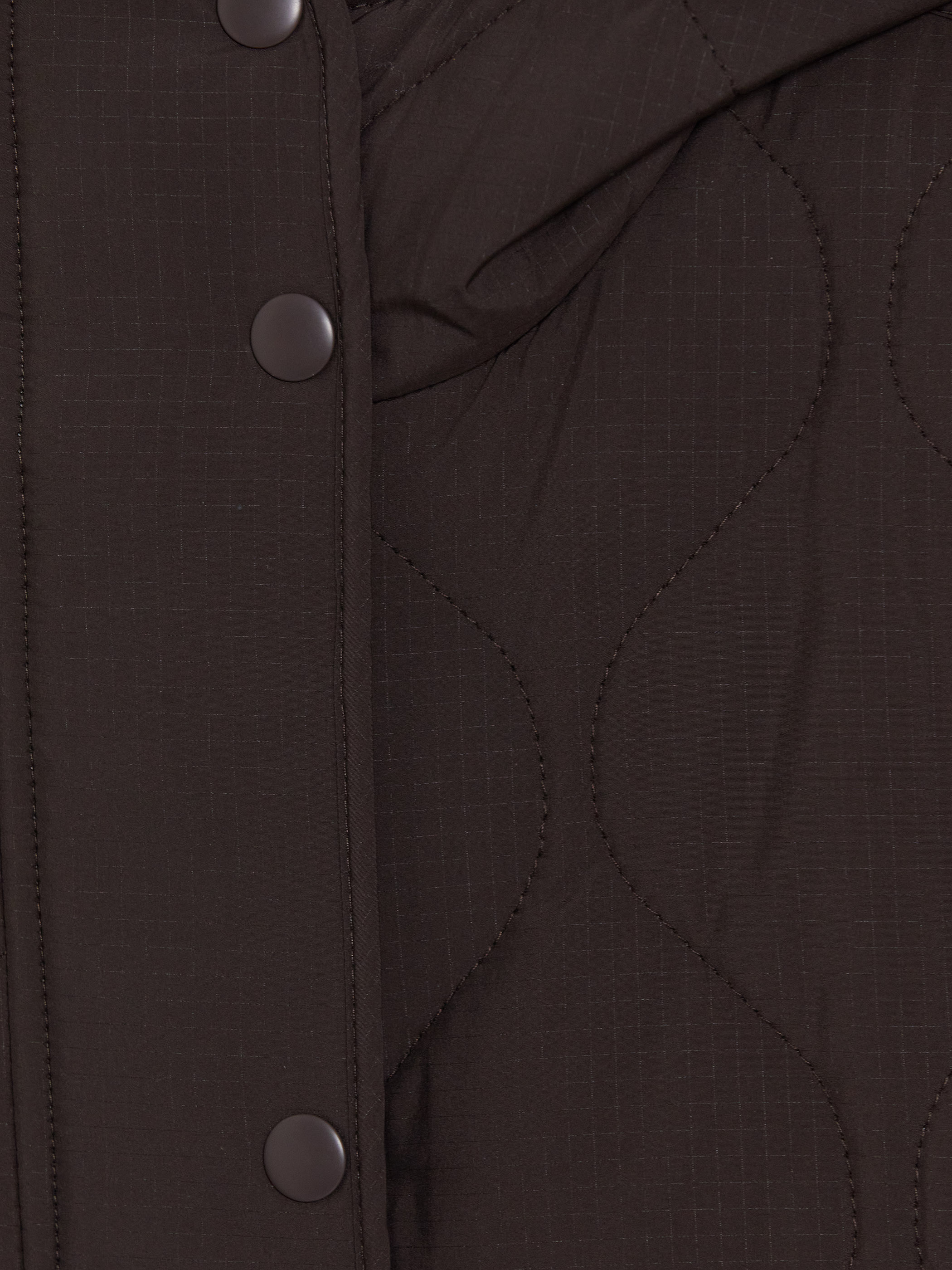 XSIDE Kapüşonlu Kapitone Oversize Kadın Şişme Mont görsel 8