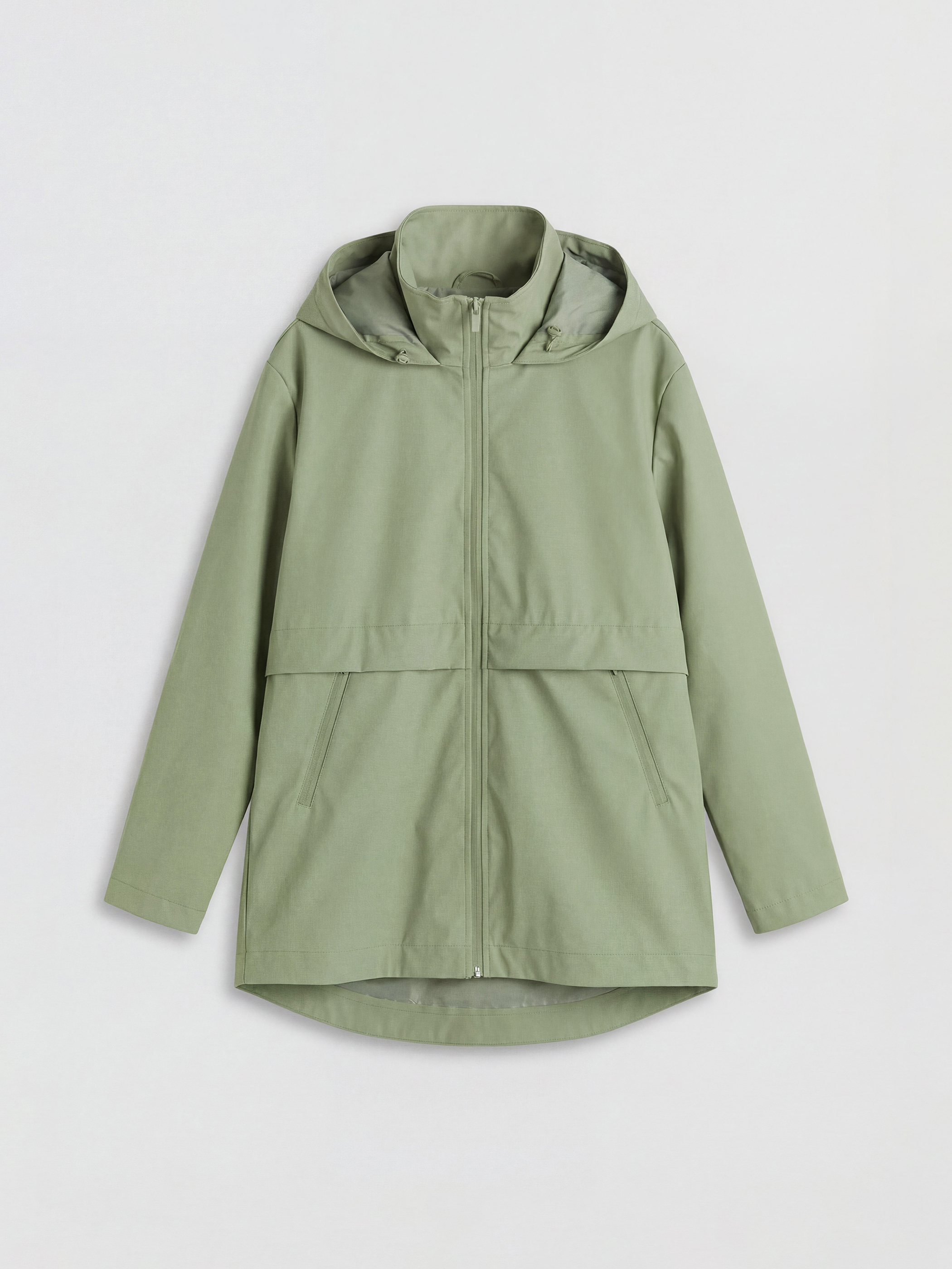 XSIDE Kapüşonlu Oversize Kadın Yağmurluk görsel 6