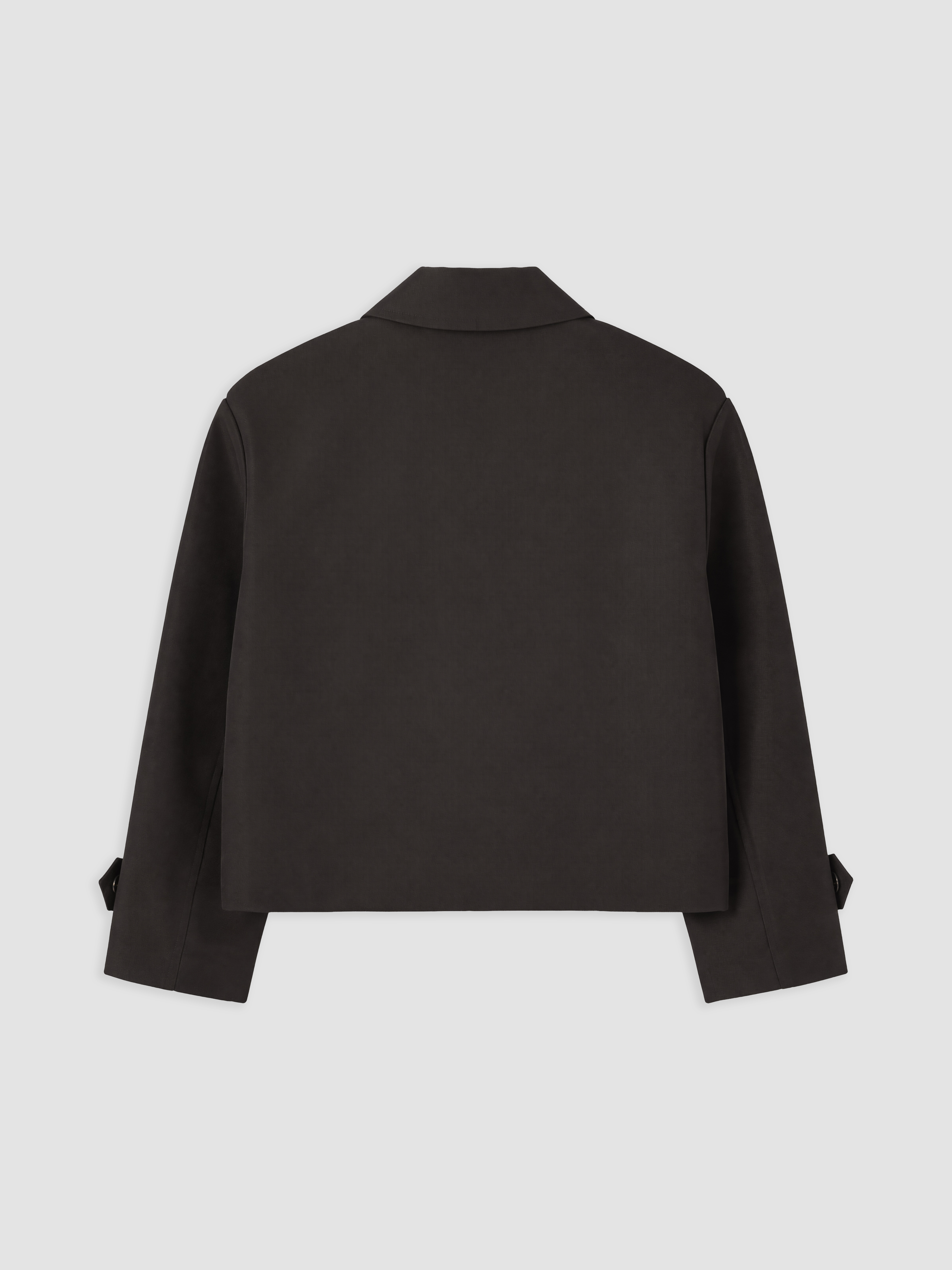 XSIDE Gömlek Yaka Oversize Kadın Trençkot görsel 6