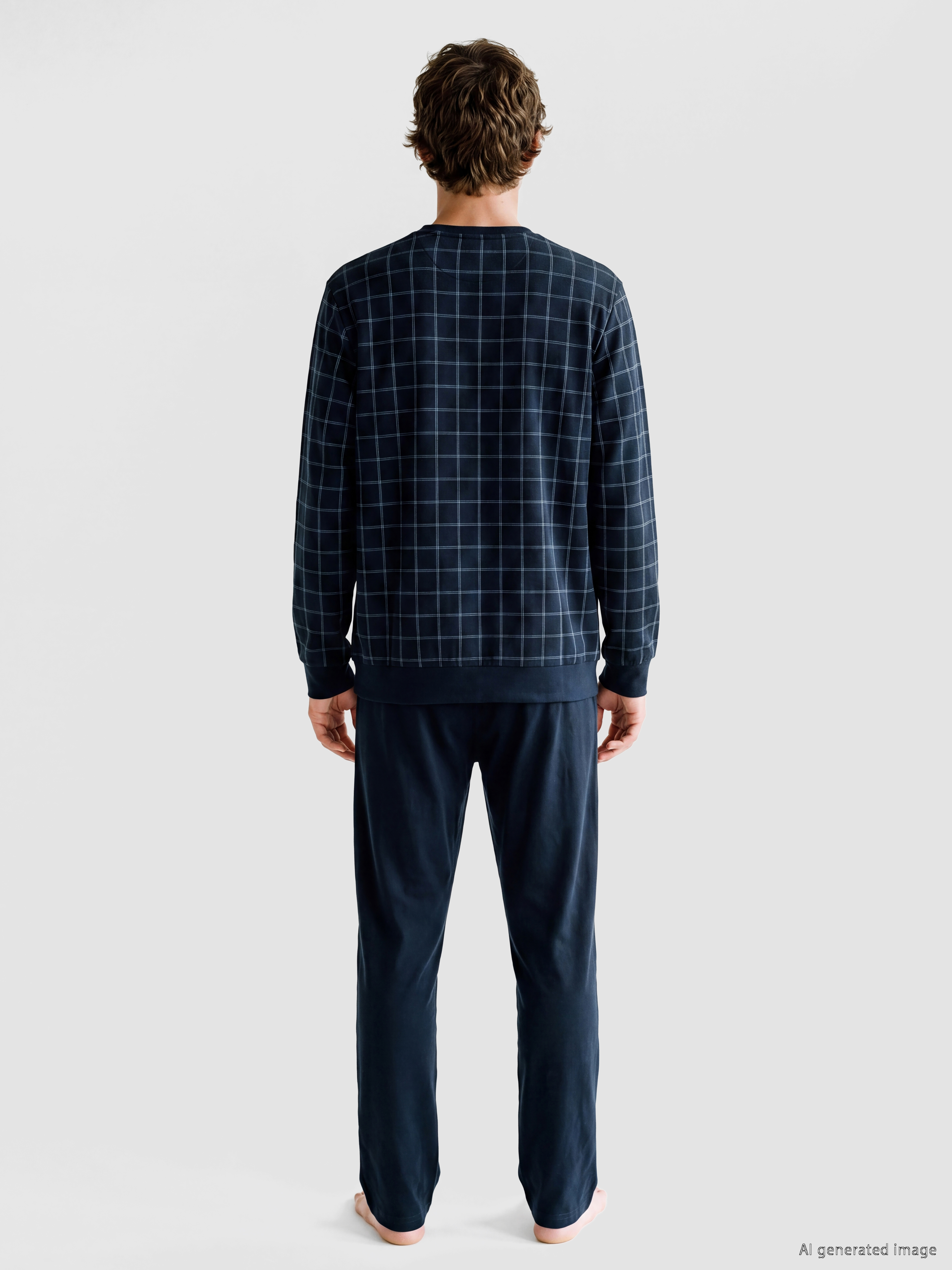 LC WAIKIKI Regular Fit Erkek Pijama Takımı görsel 4