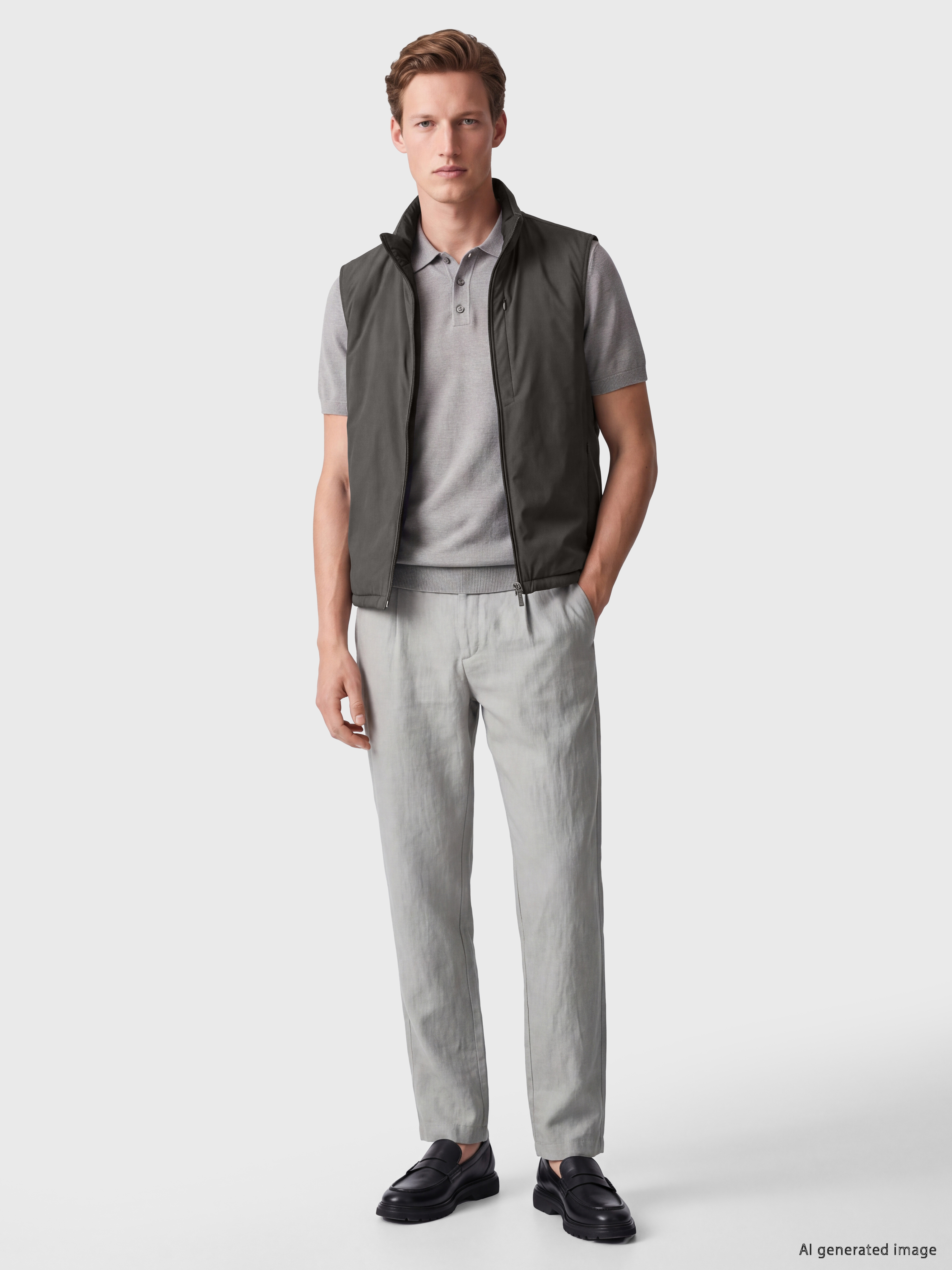 SOUTHBLUE Regular Fit Dik Yaka Erkek Şişme Yelek görsel 2