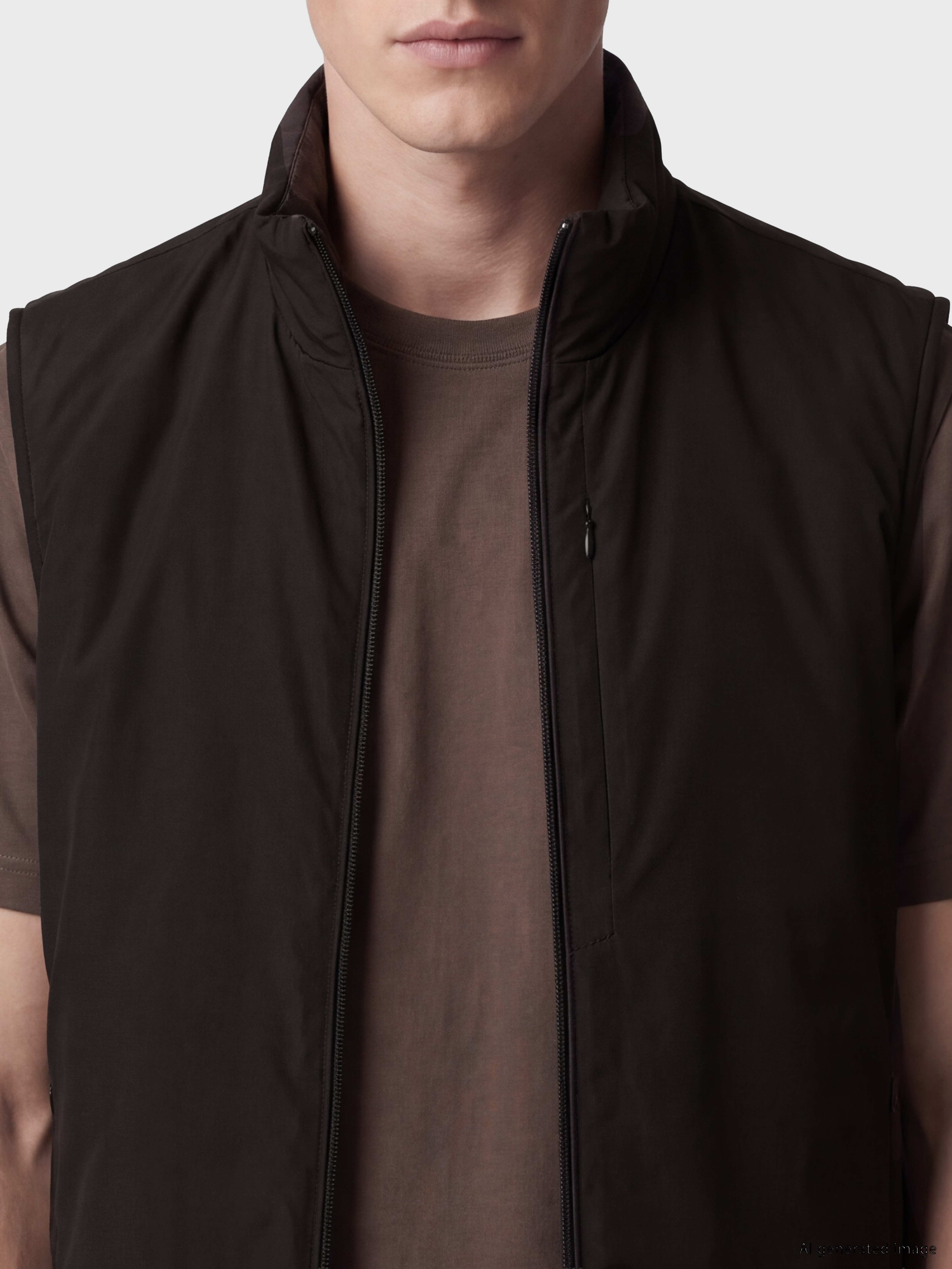 SOUTHBLUE Regular Fit Dik Yaka Erkek Şişme Yelek görsel 3