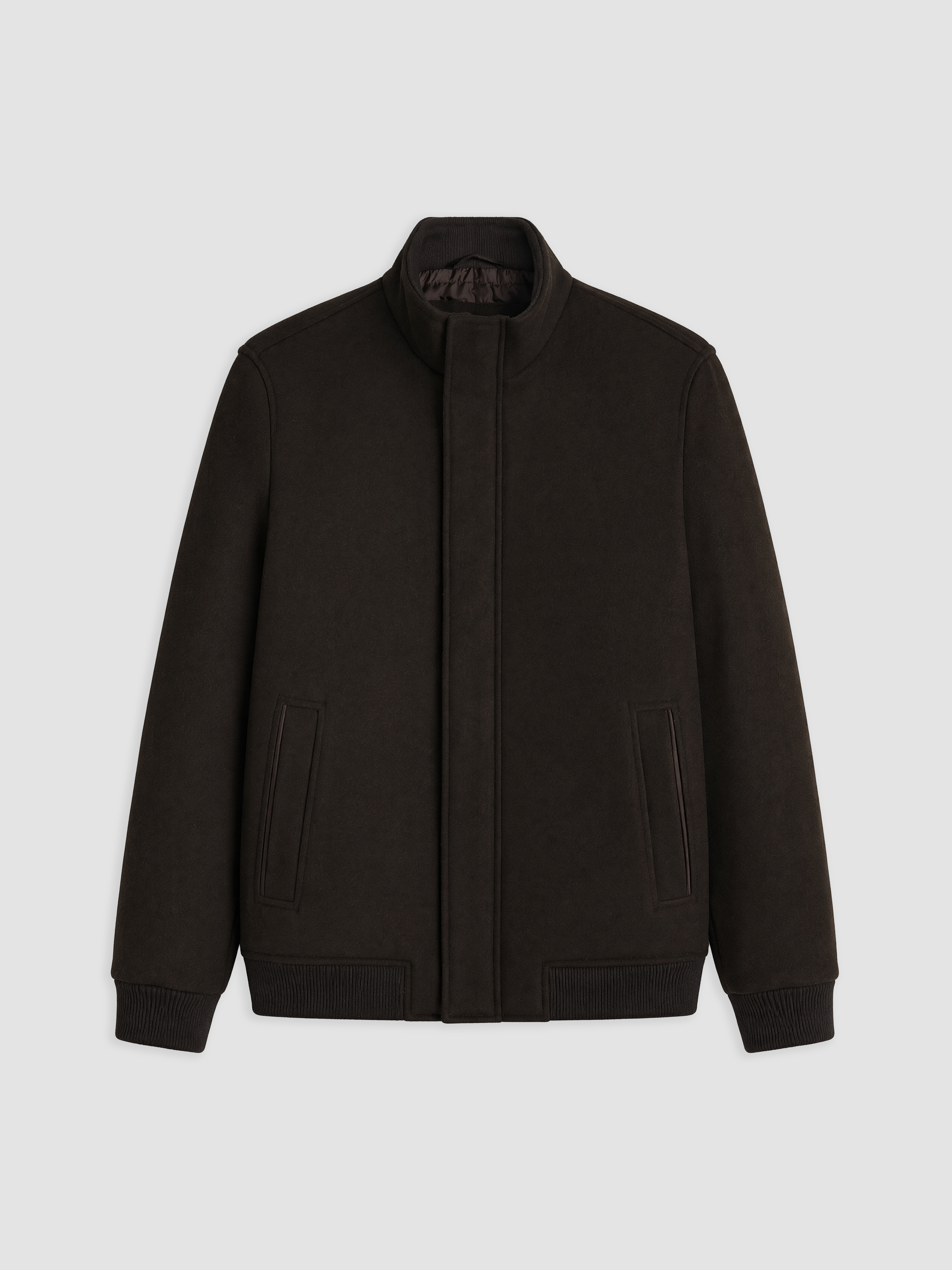SOUTHBLUE Regular Fit Erkek Kaşe Mont görsel 5