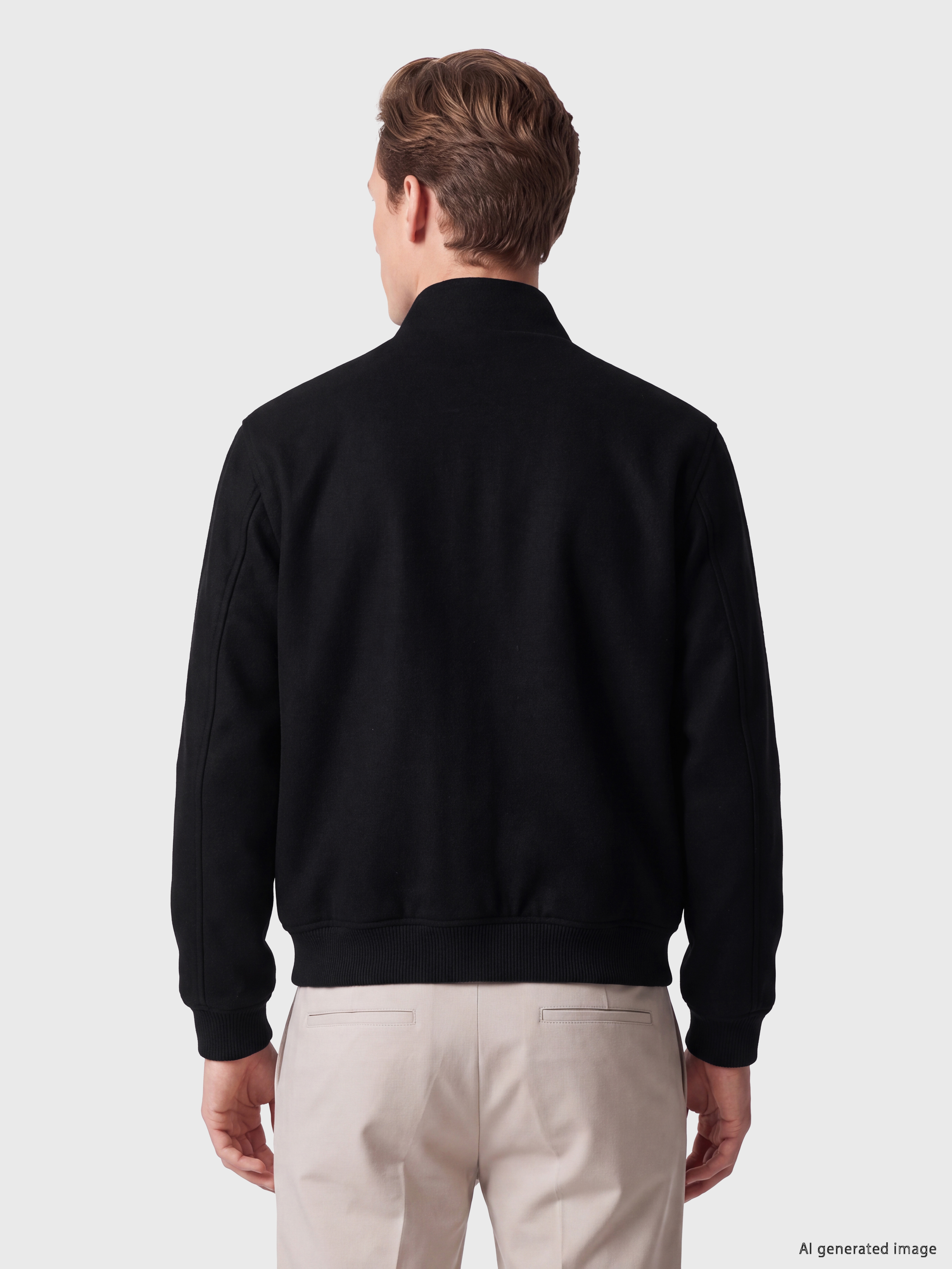 SOUTHBLUE Regular Fit Erkek Kaşe Mont görsel 4