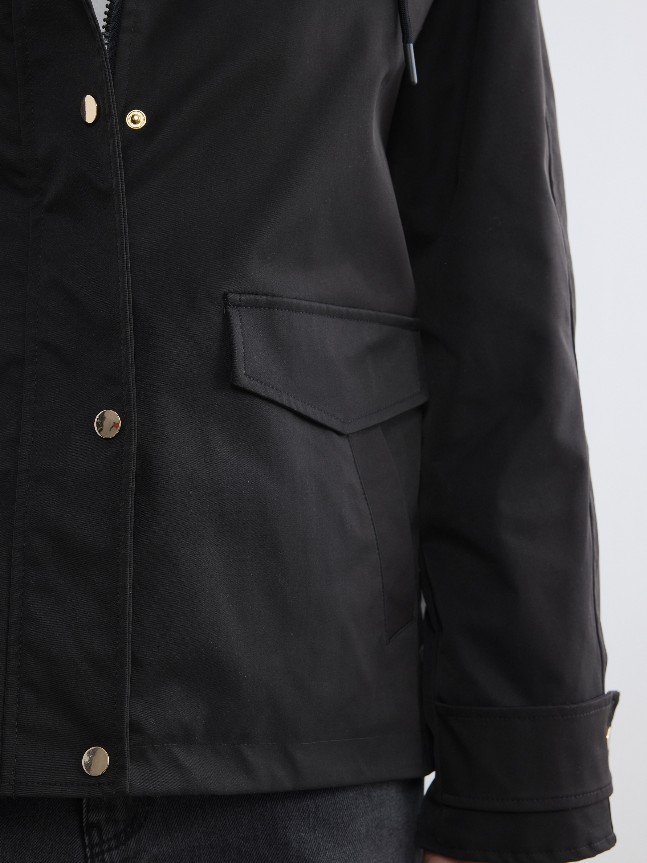 LCW Vision Kapüşonlu Oversize Kadın Yağmurluk görsel 3