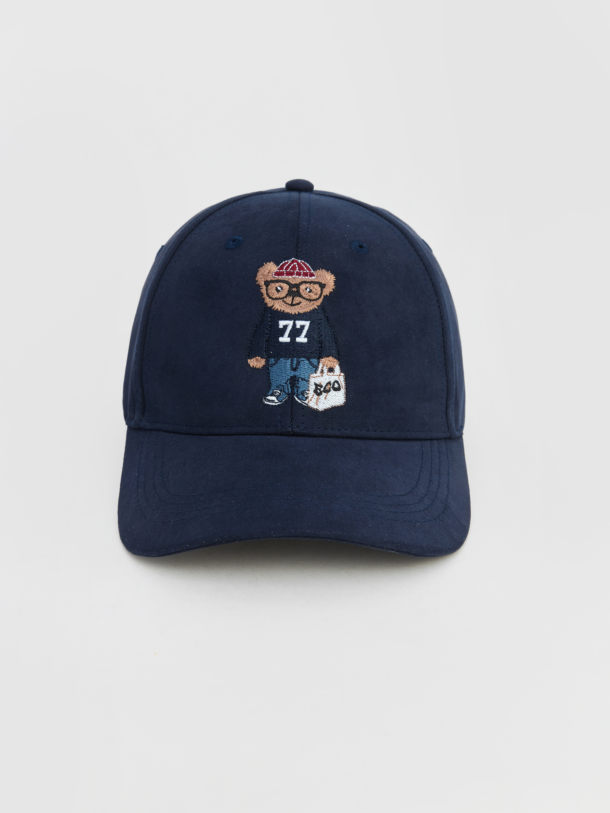 LCW ACCESSORIES Ayı Teddy Nakışlı Erkek Kep Şapka