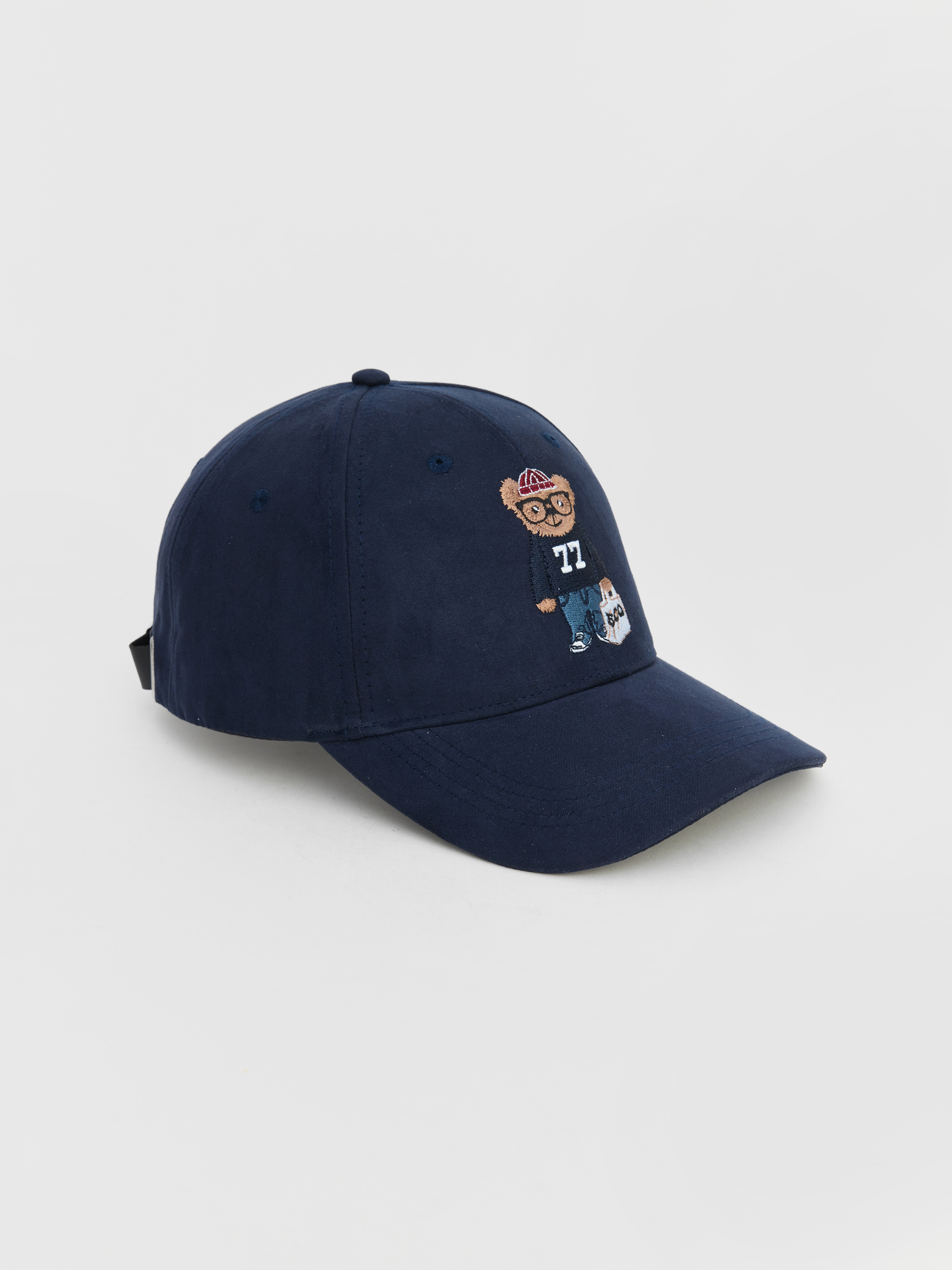LCW ACCESSORIES Ayı Teddy Nakışlı Erkek Kep Şapka görsel 2