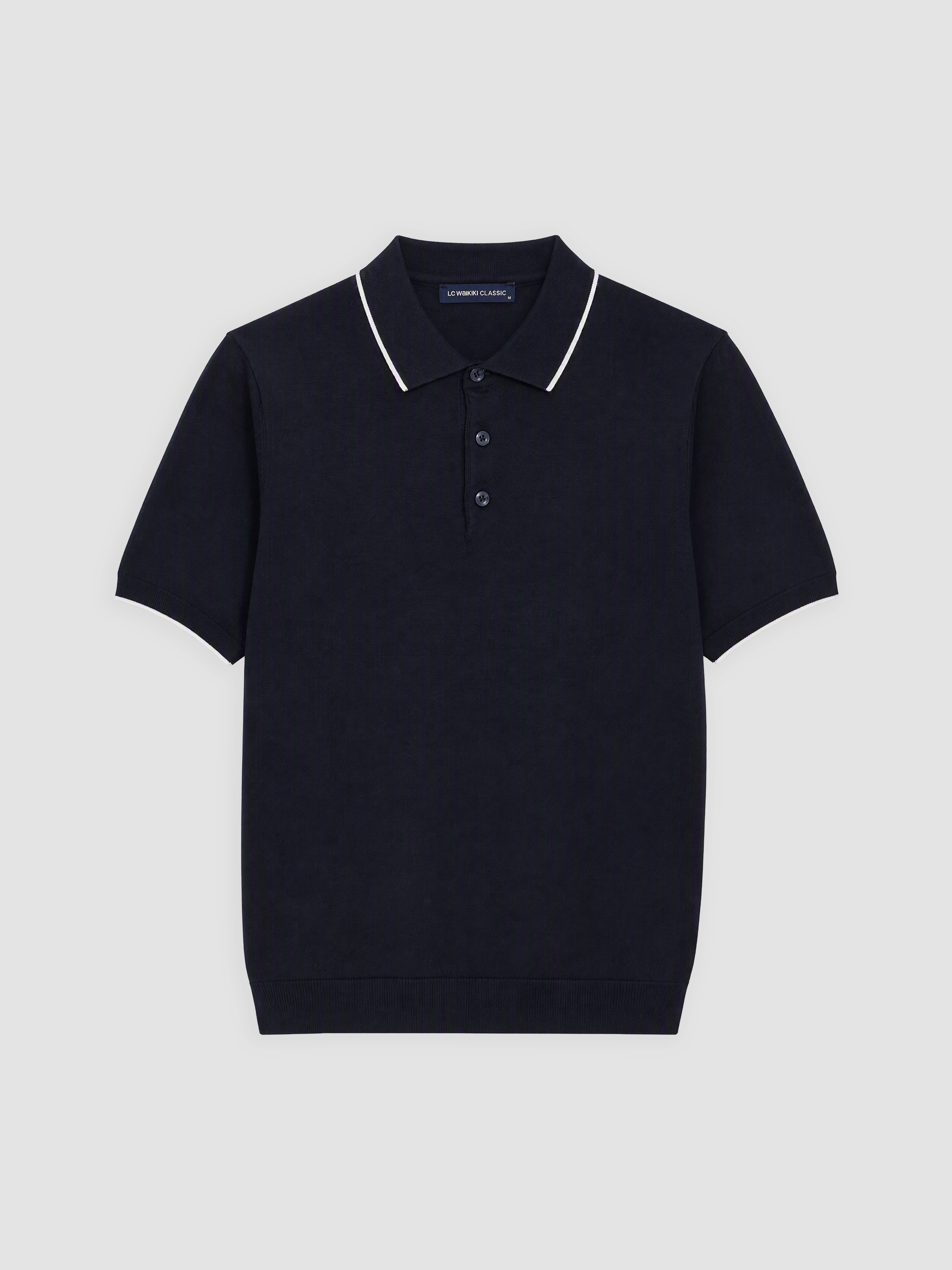 LCWAIKIKI Classic Polo Yaka Erkek Triko Tişört görsel 4
