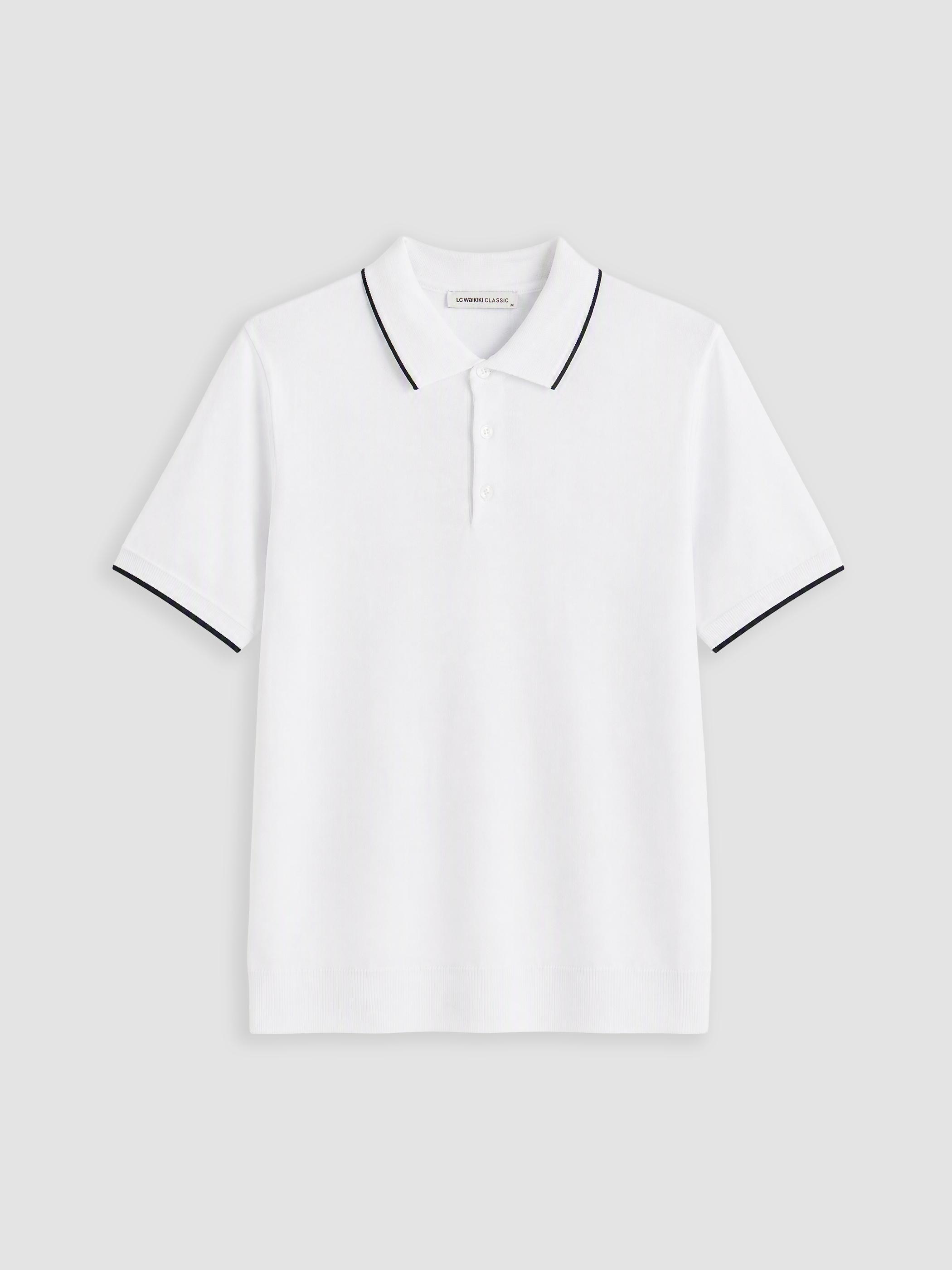 LCWAIKIKI Classic Polo Yaka Erkek Triko Tişört görsel 4