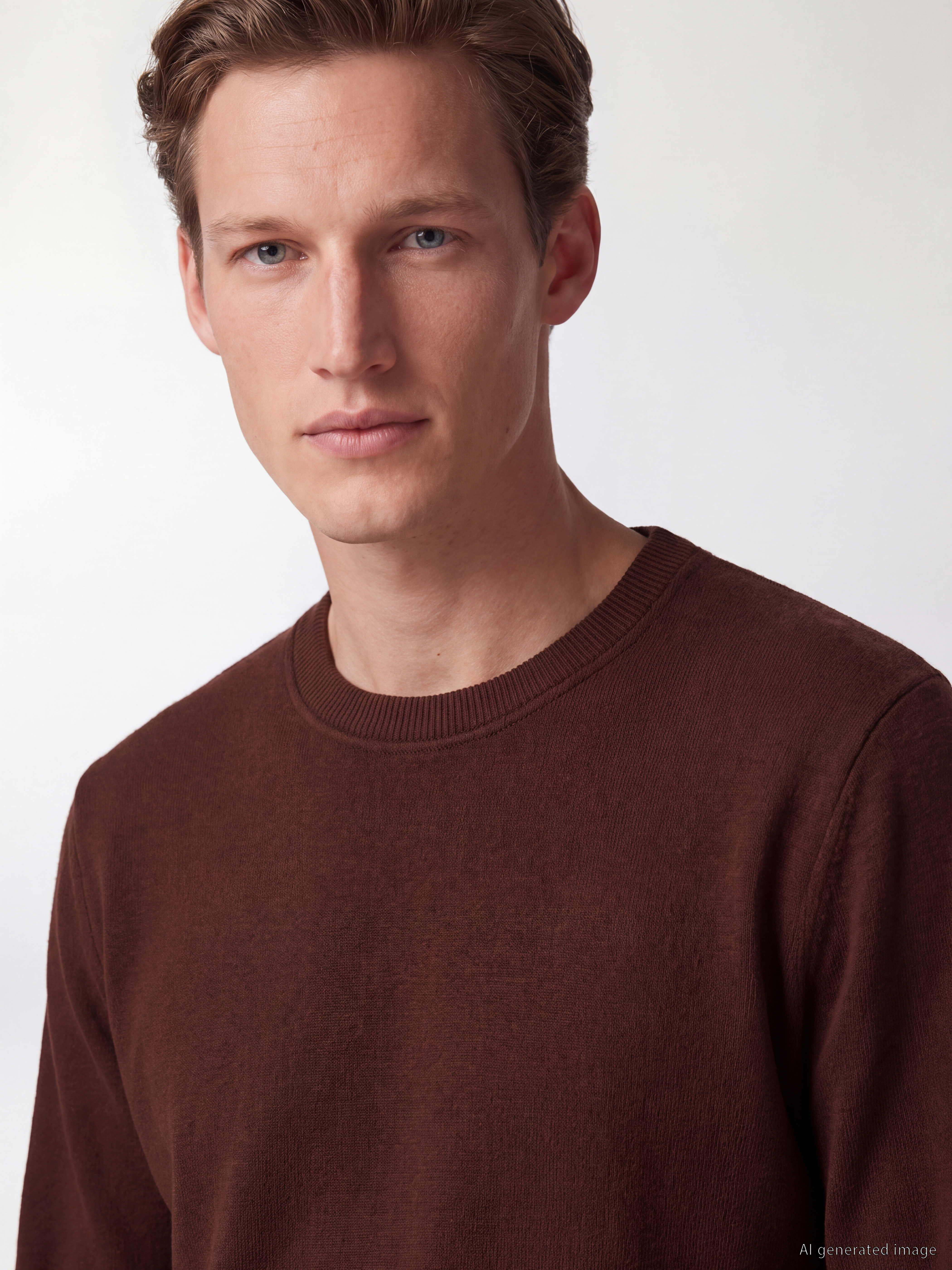 SOUTHBLUE Bisiklet Yaka Erkek Triko Sweatshirt görsel 3