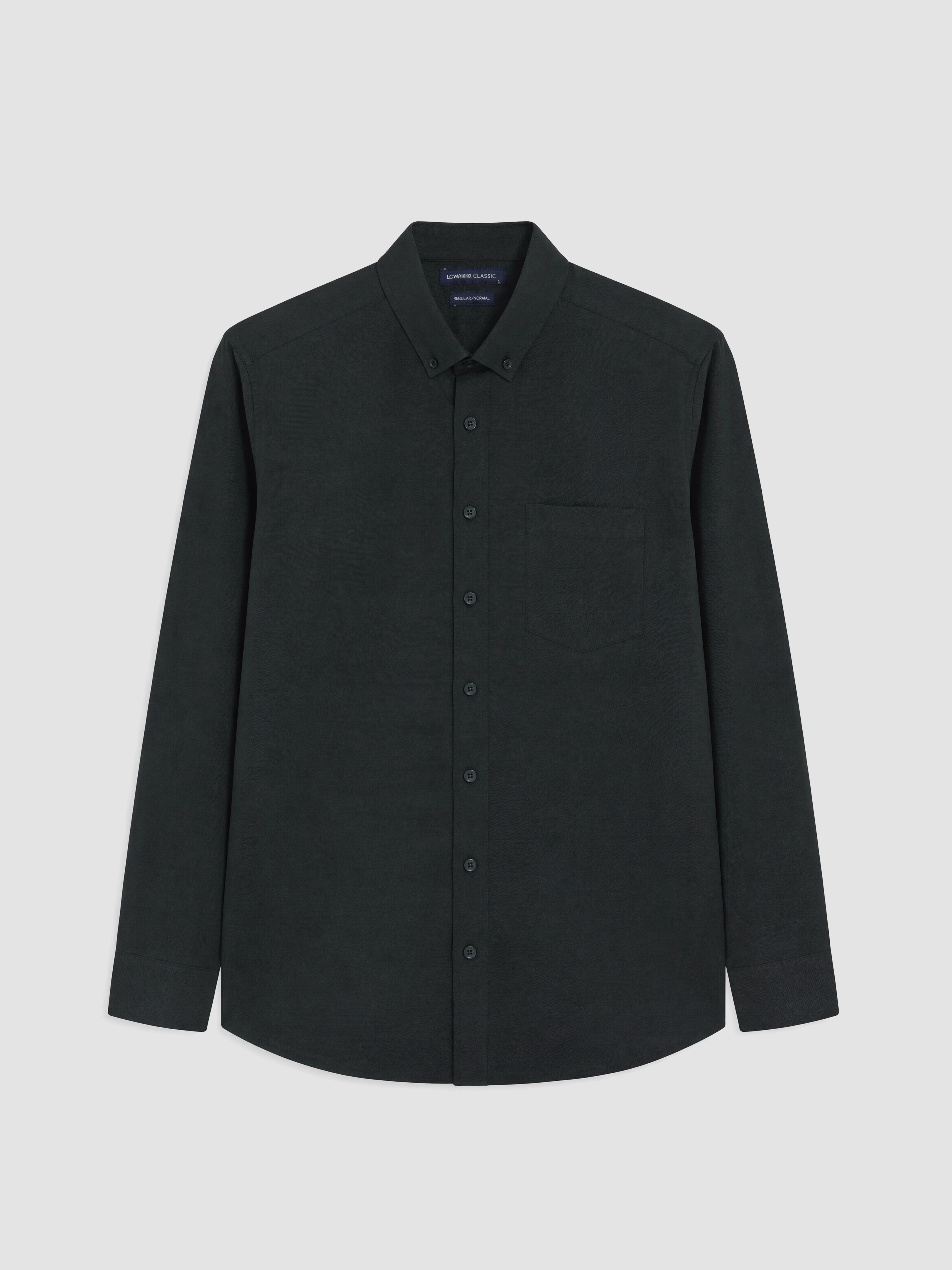 LCWAIKIKI Classic Regular Fit Oxford Erkek Gömlek görsel 4