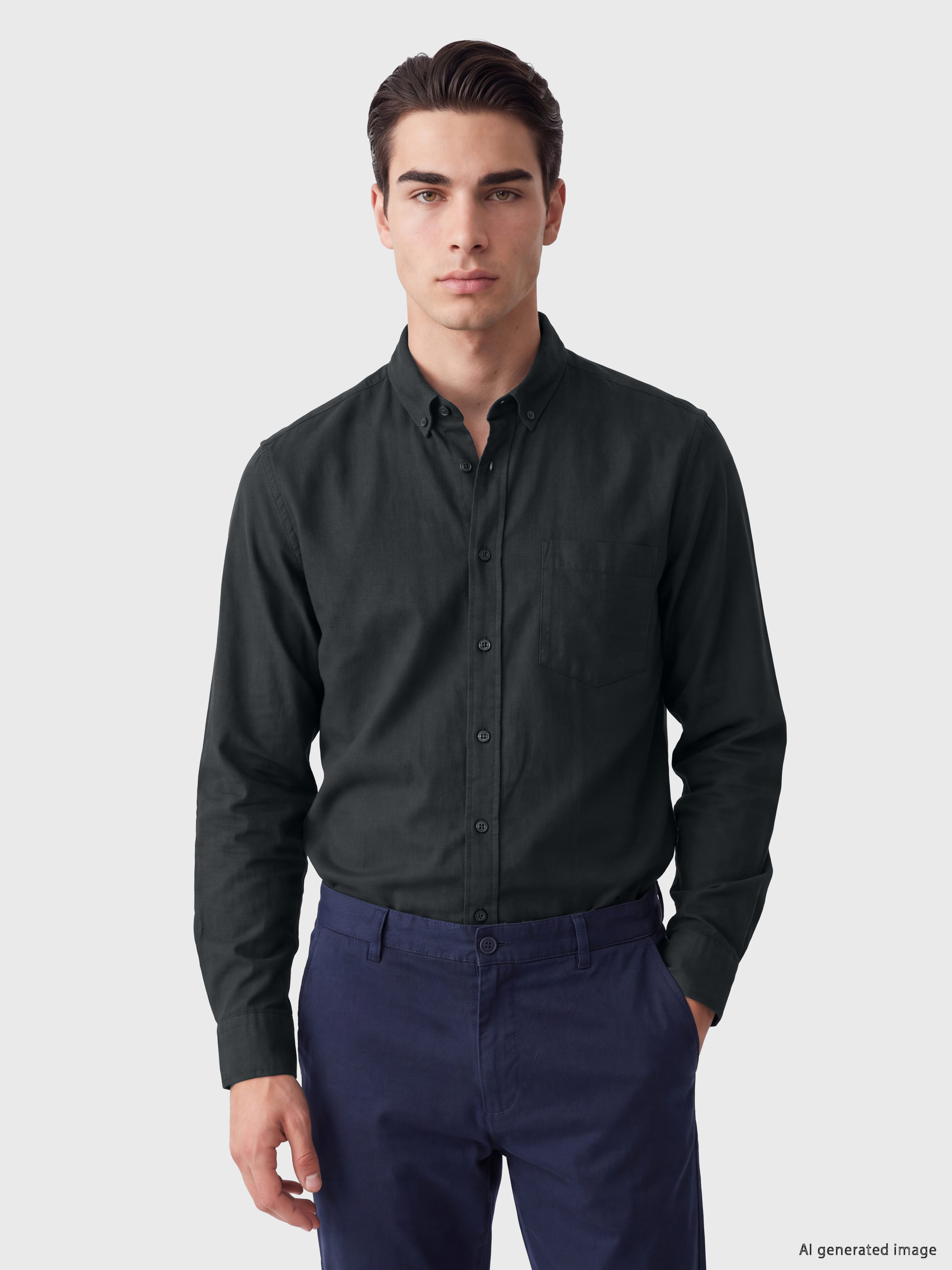 LCWAIKIKI Classic Regular Fit Oxford Erkek Gömlek