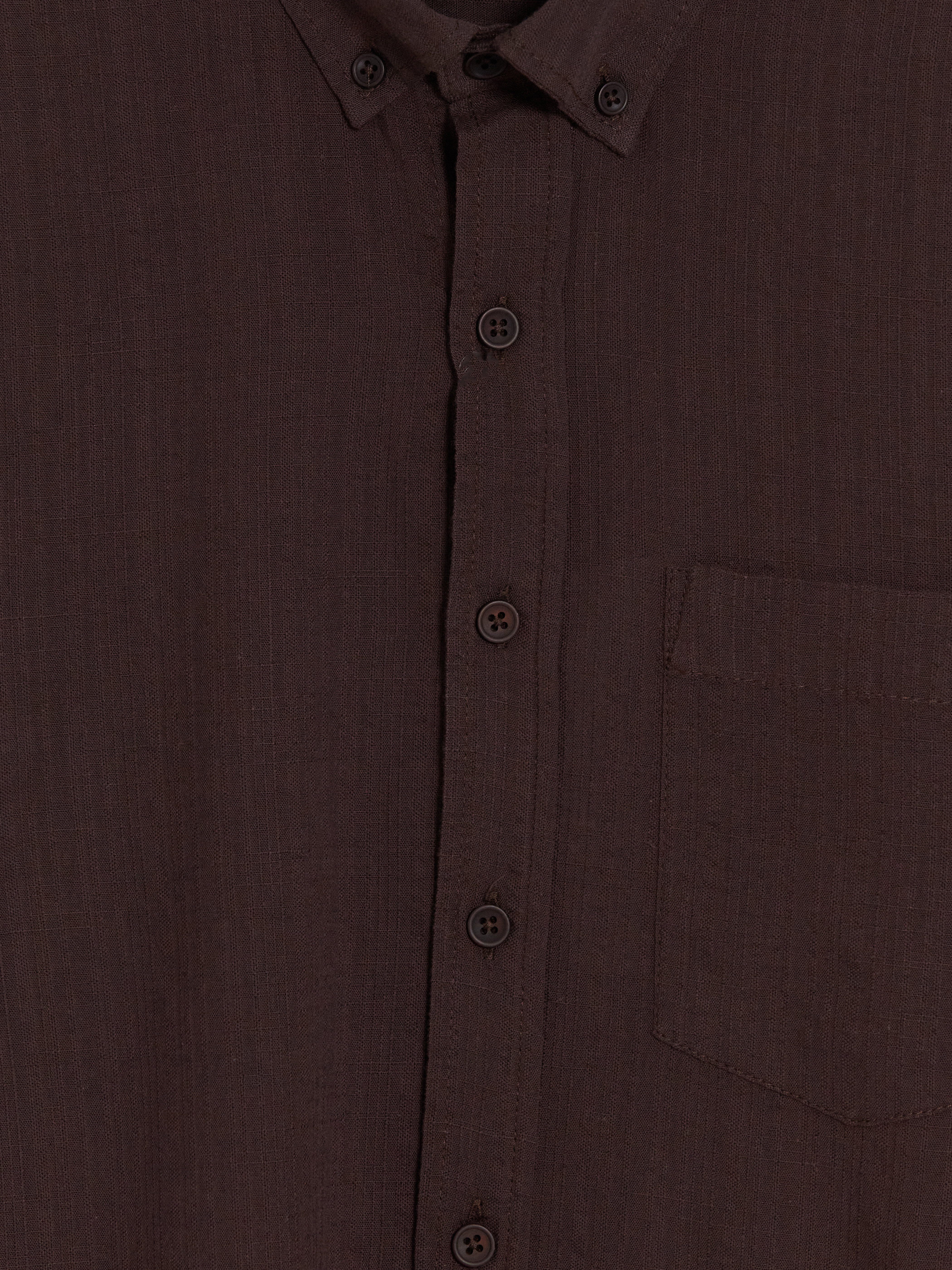 LCWAIKIKI Classic Regular Fit Armürlü Erkek Gömlek görsel 6