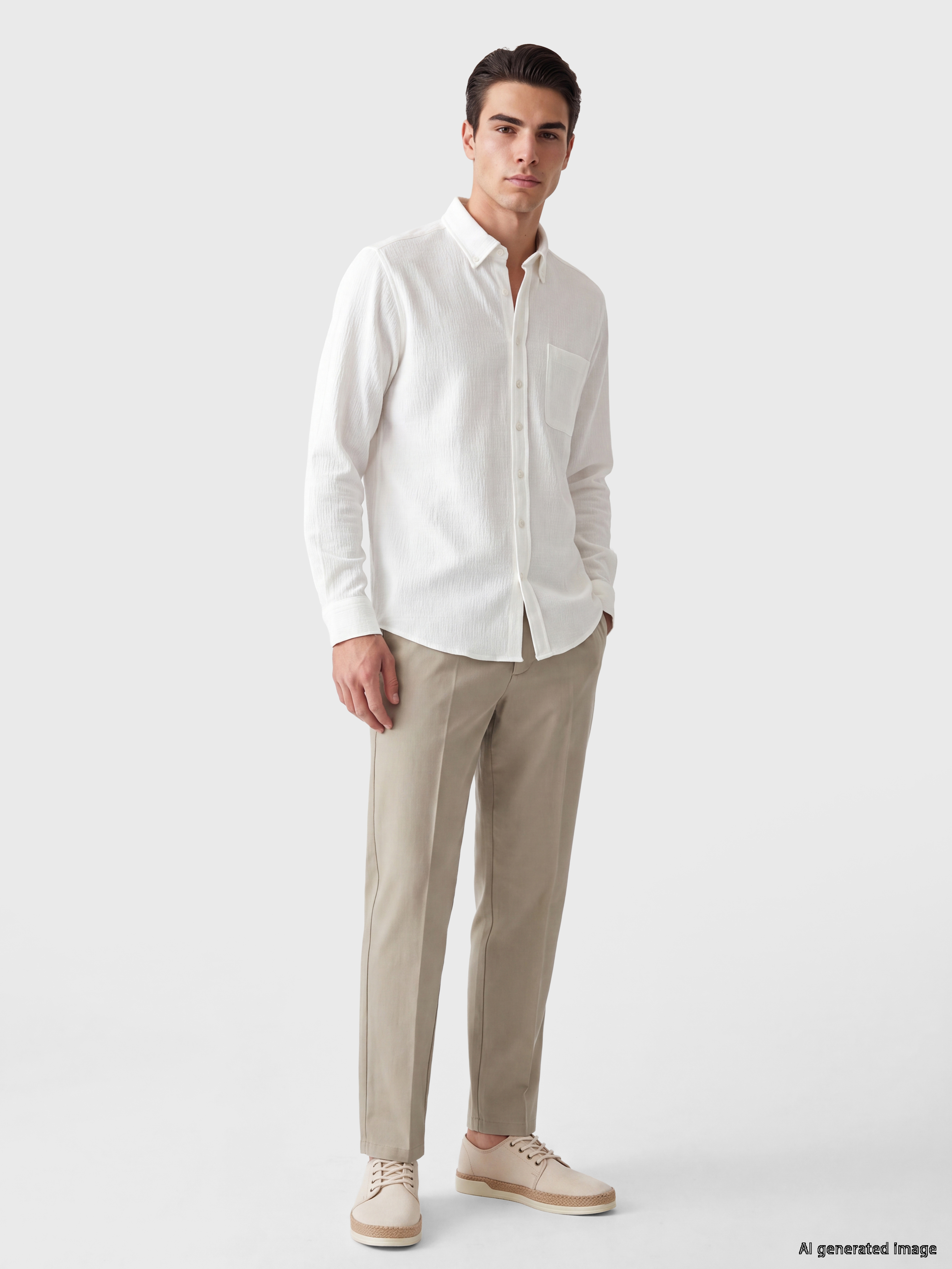 LCWAIKIKI Classic Regular Fit Erkek Gömlek görsel 2
