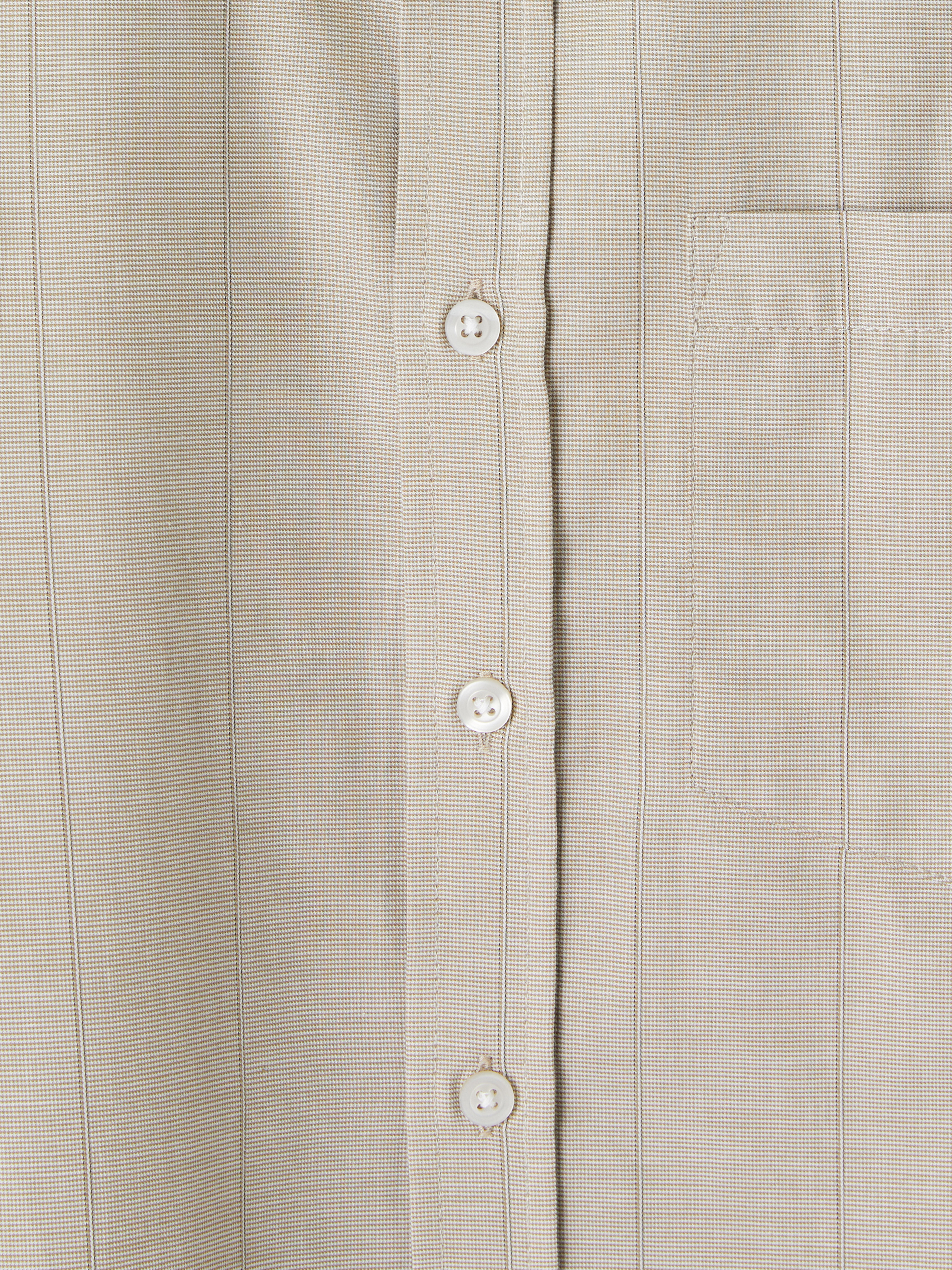 LCWAIKIKI Classic Regular Fit Çizgili Gabardin Erkek Gömlek görsel 5