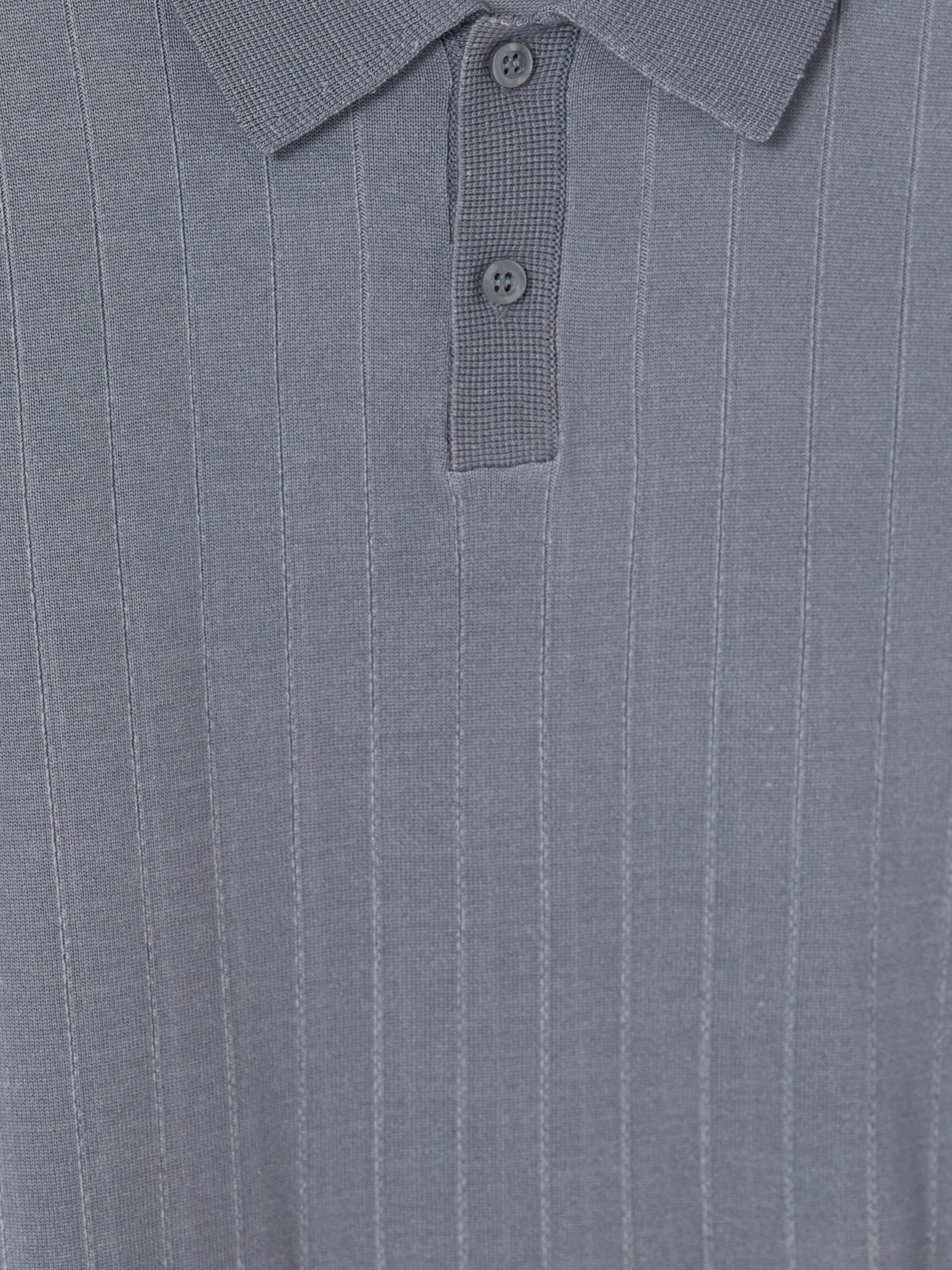 LCW Vision Polo Yaka Fitilli Erkek Triko Tişört görsel 6