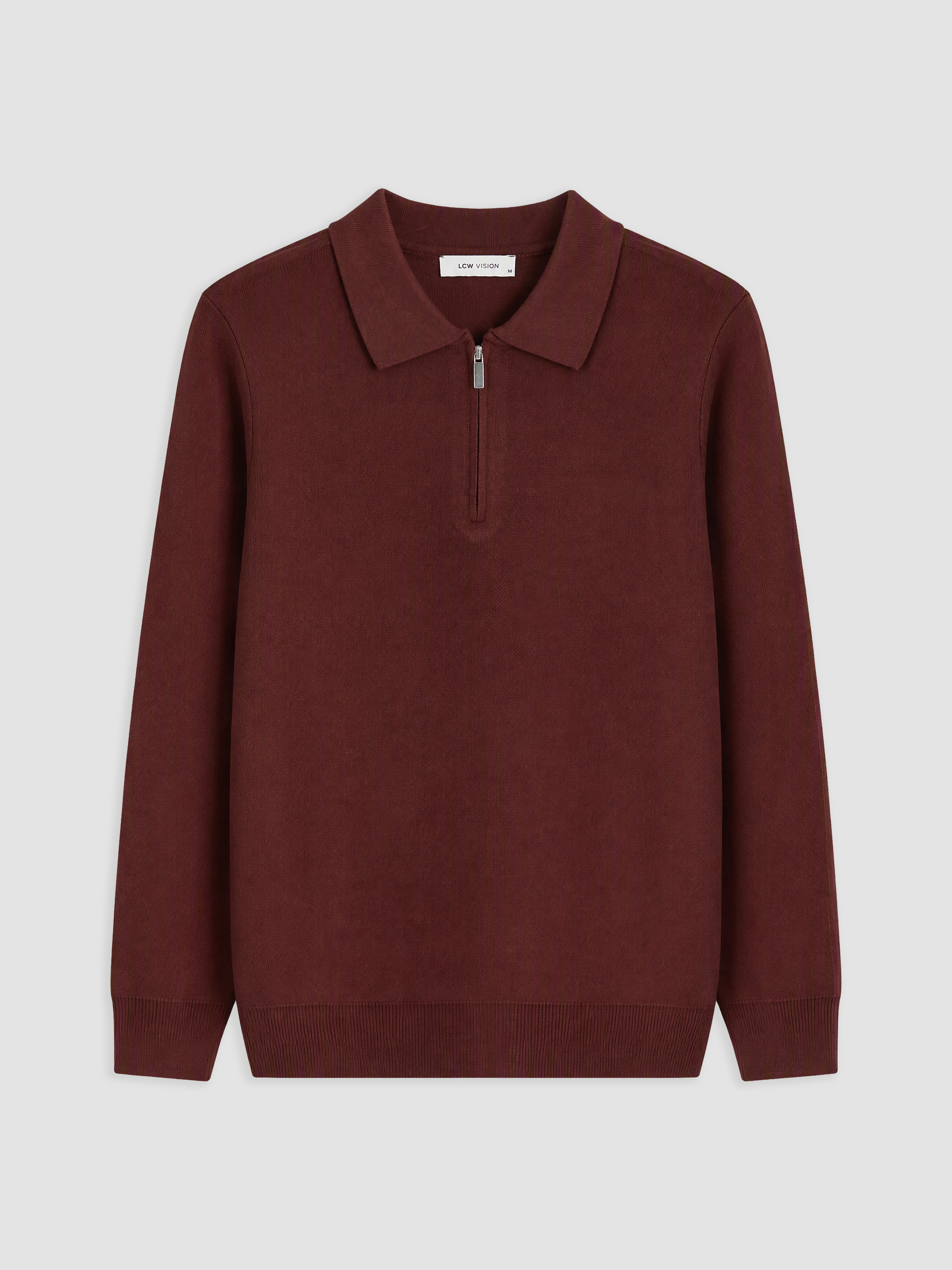 LCW Vision Polo Yaka Erkek Triko Kazak görsel 5
