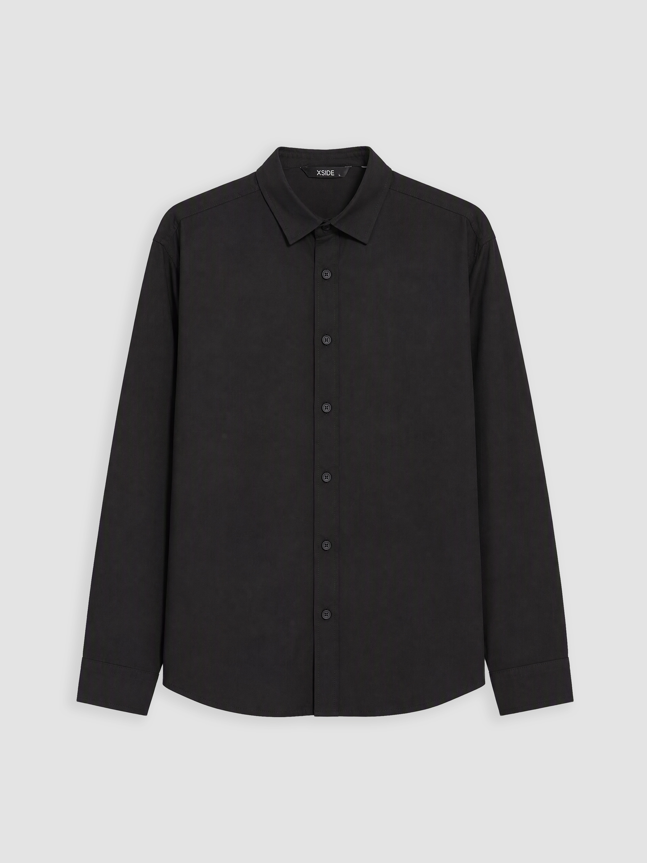 XSIDE Relax Fit Gabardin Erkek Gömlek görsel 5
