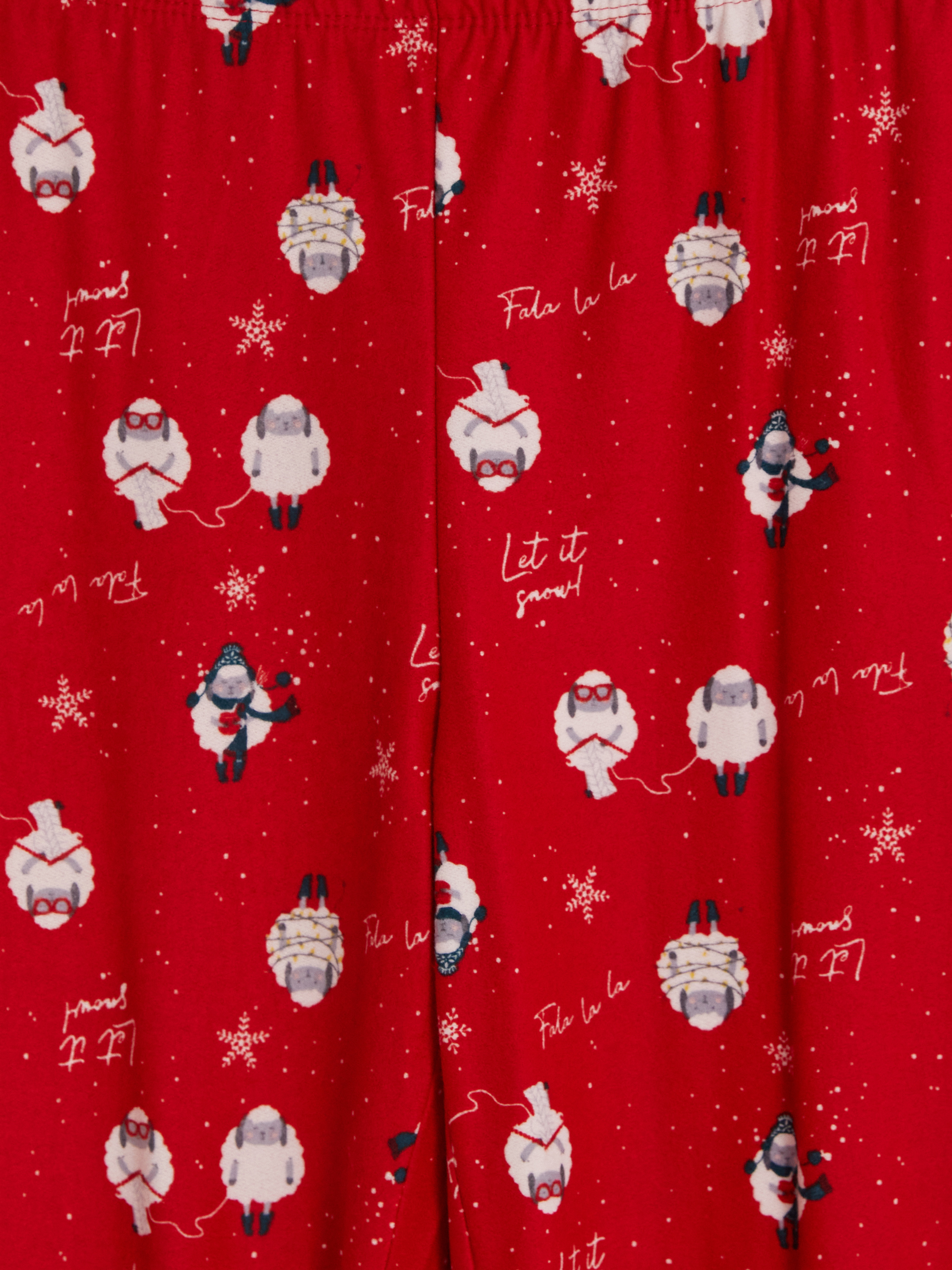 LCW DREAM Yılbaşı Temalı Kadın Pijama Takım görsel 6
