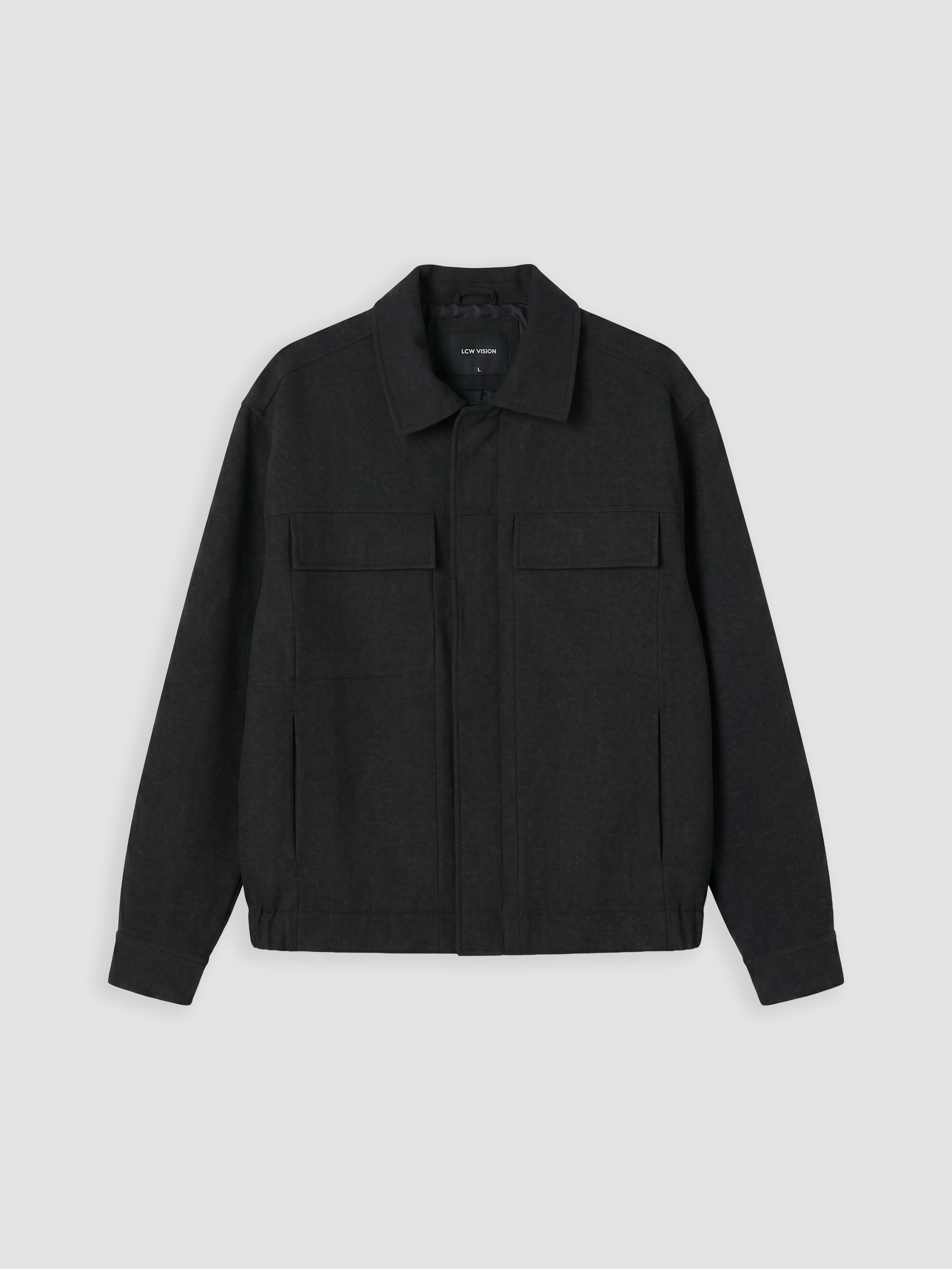 LCW Vision Regular Fit Gömlek Yaka Erkek Mont görsel 5
