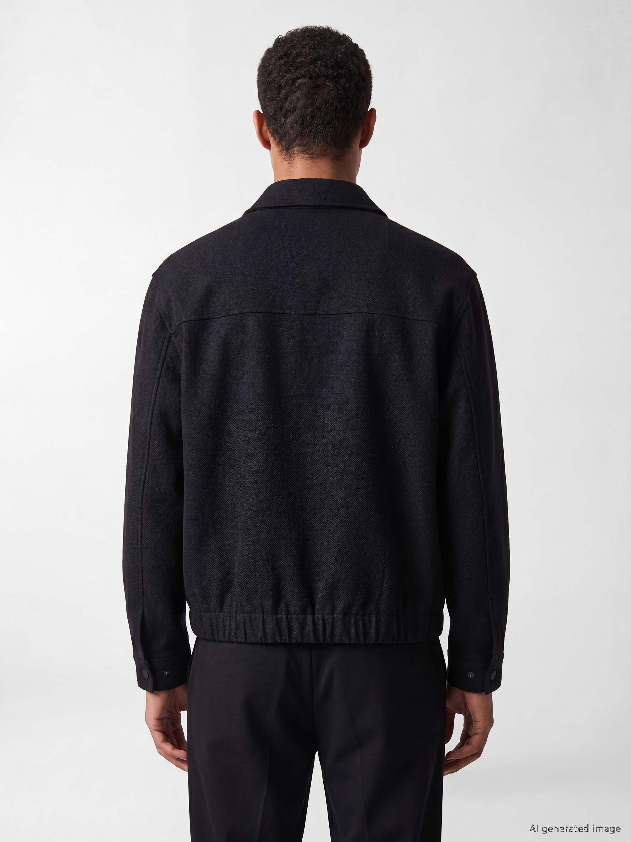 LCW Vision Regular Fit Gömlek Yaka Erkek Mont görsel 4