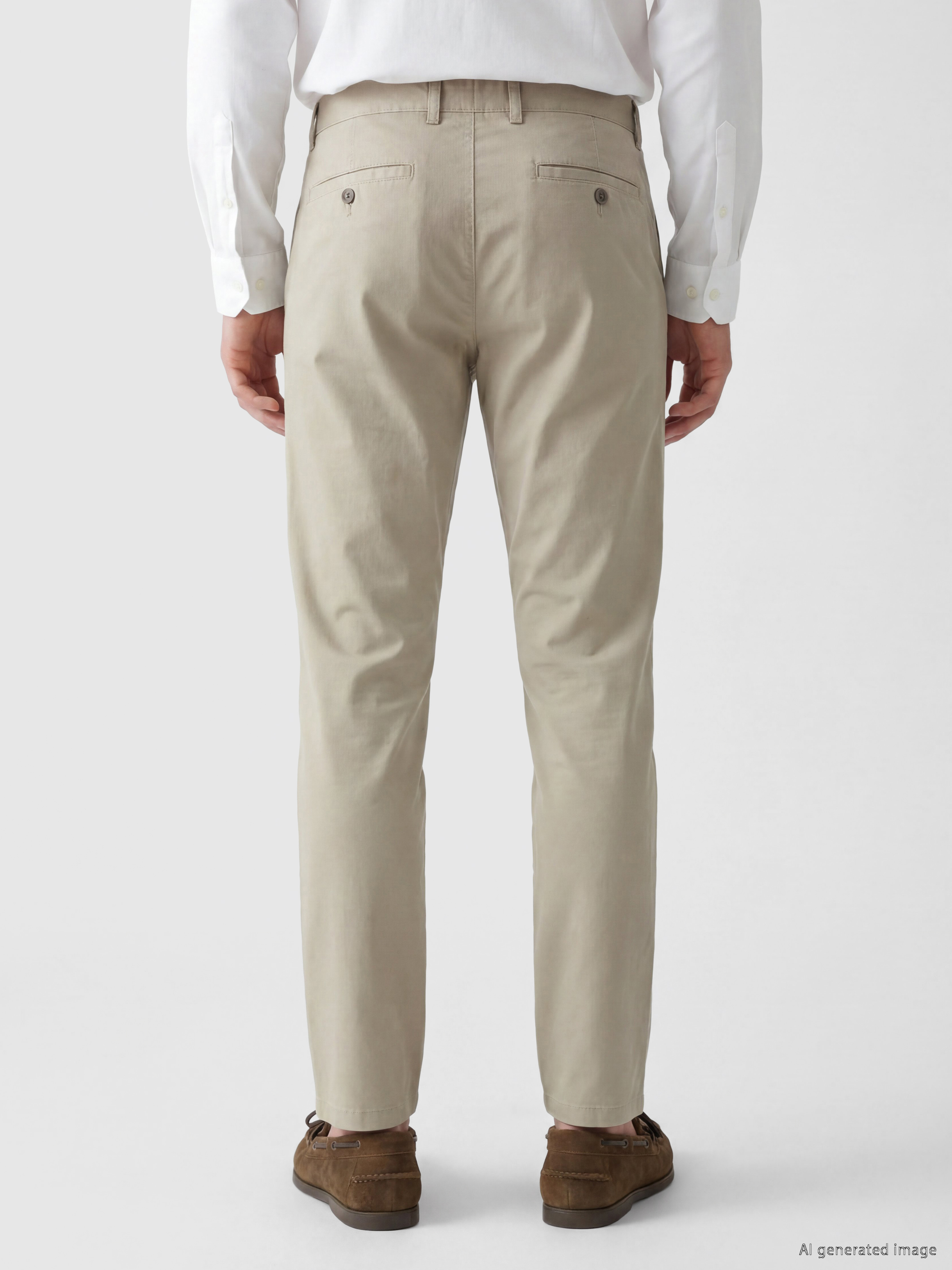 LCWAIKIKI Classic Regular Fit Gabardin Erkek Chino Pantolon görsel 5