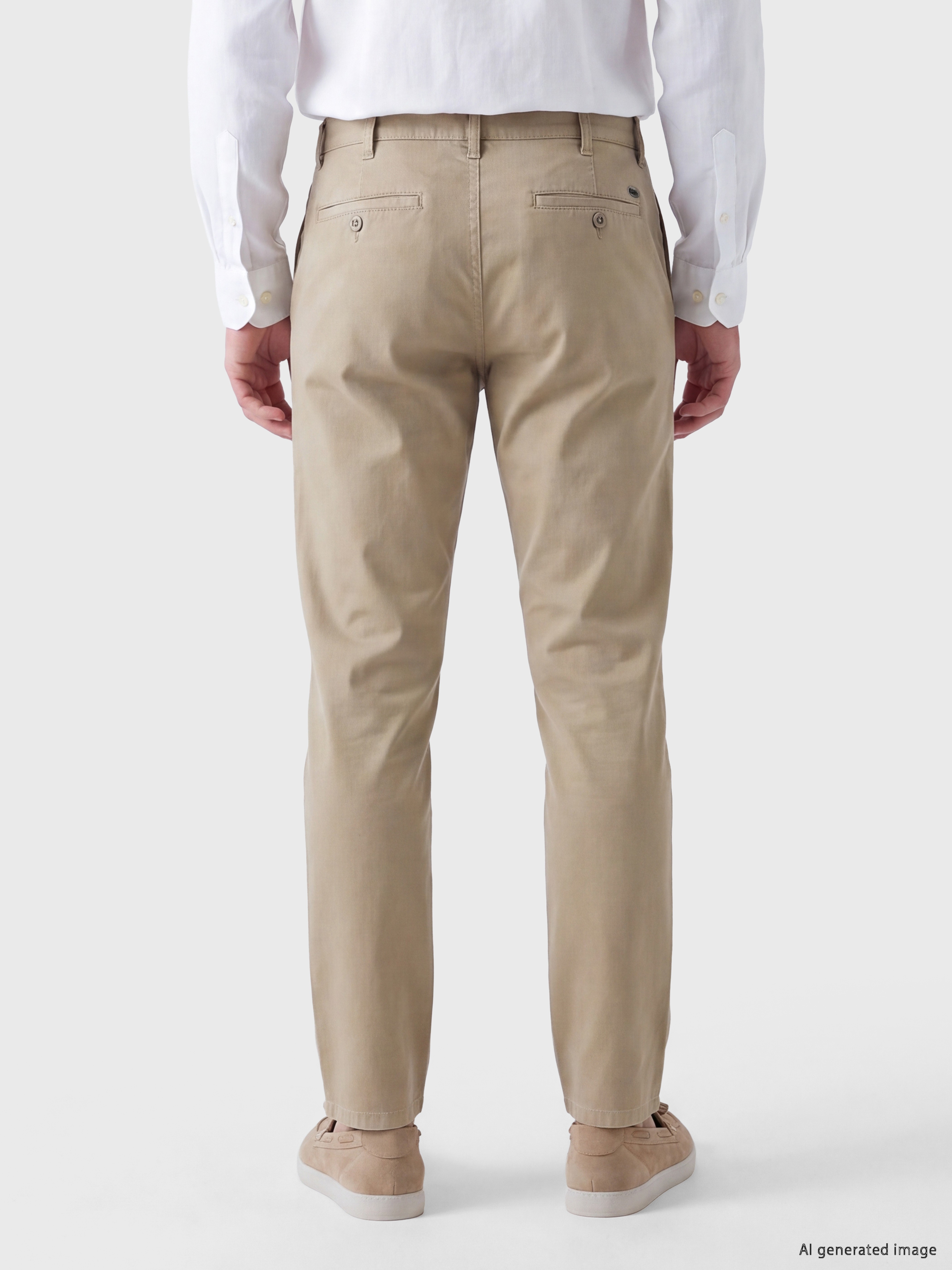 LCWAIKIKI Classic Regular Fit Gabardin Erkek Chino Pantolon görsel 4