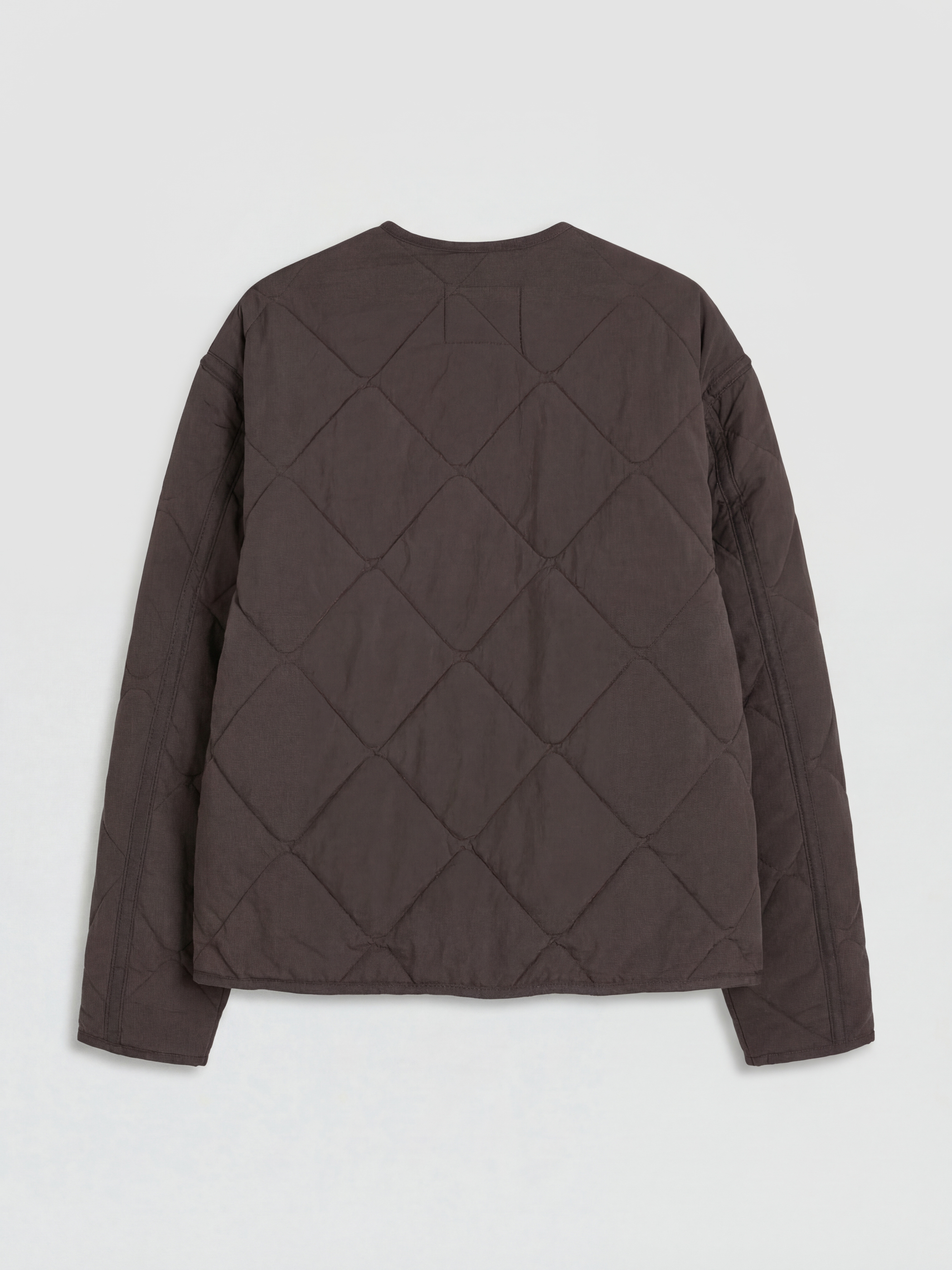 LCW Vision Baklava Desenli Oversize Kadın Şişme Mont görsel 6