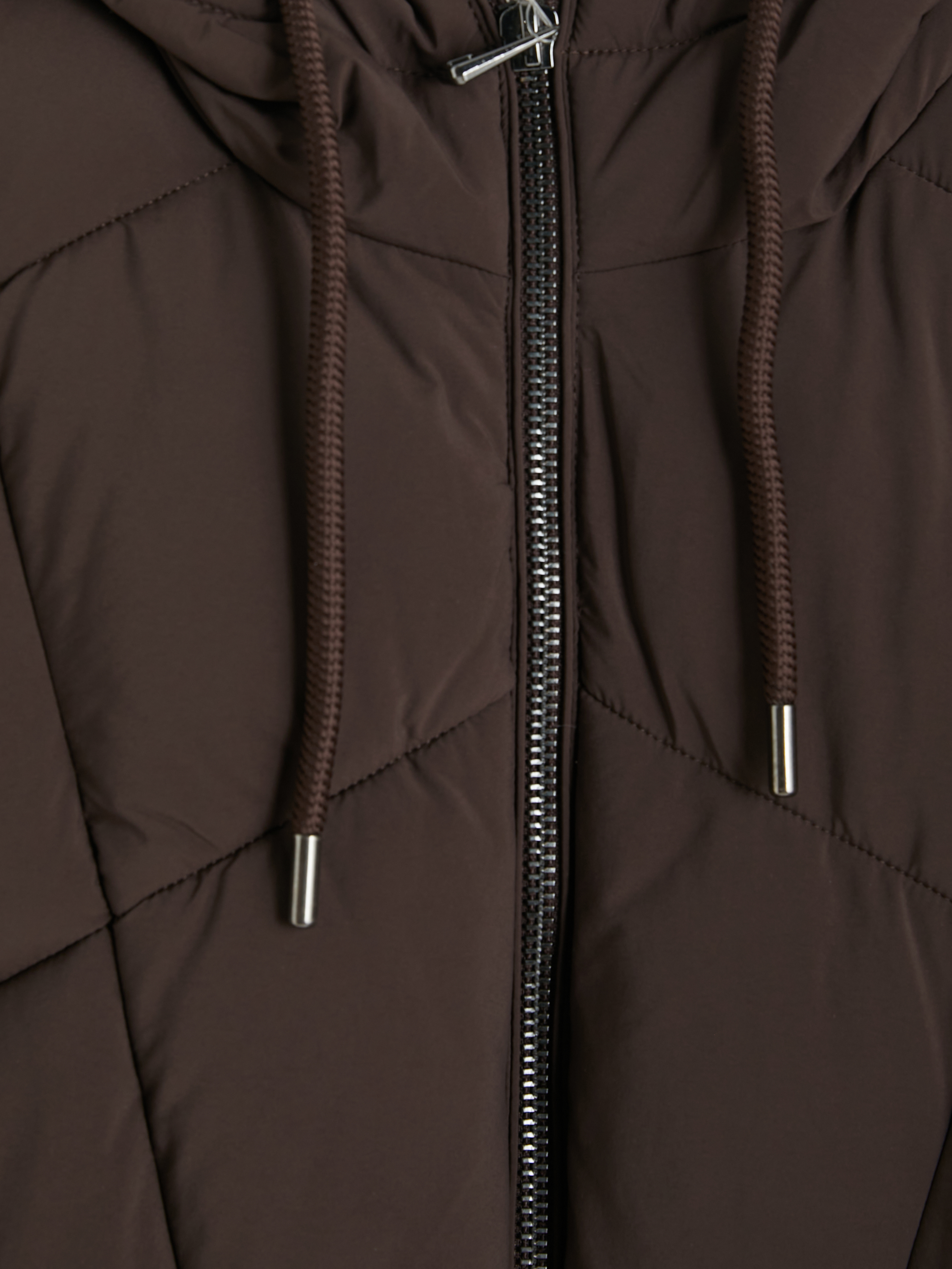 LCW Vision Kapüşonlu Oversize Kadın Şişme Mont görsel 7