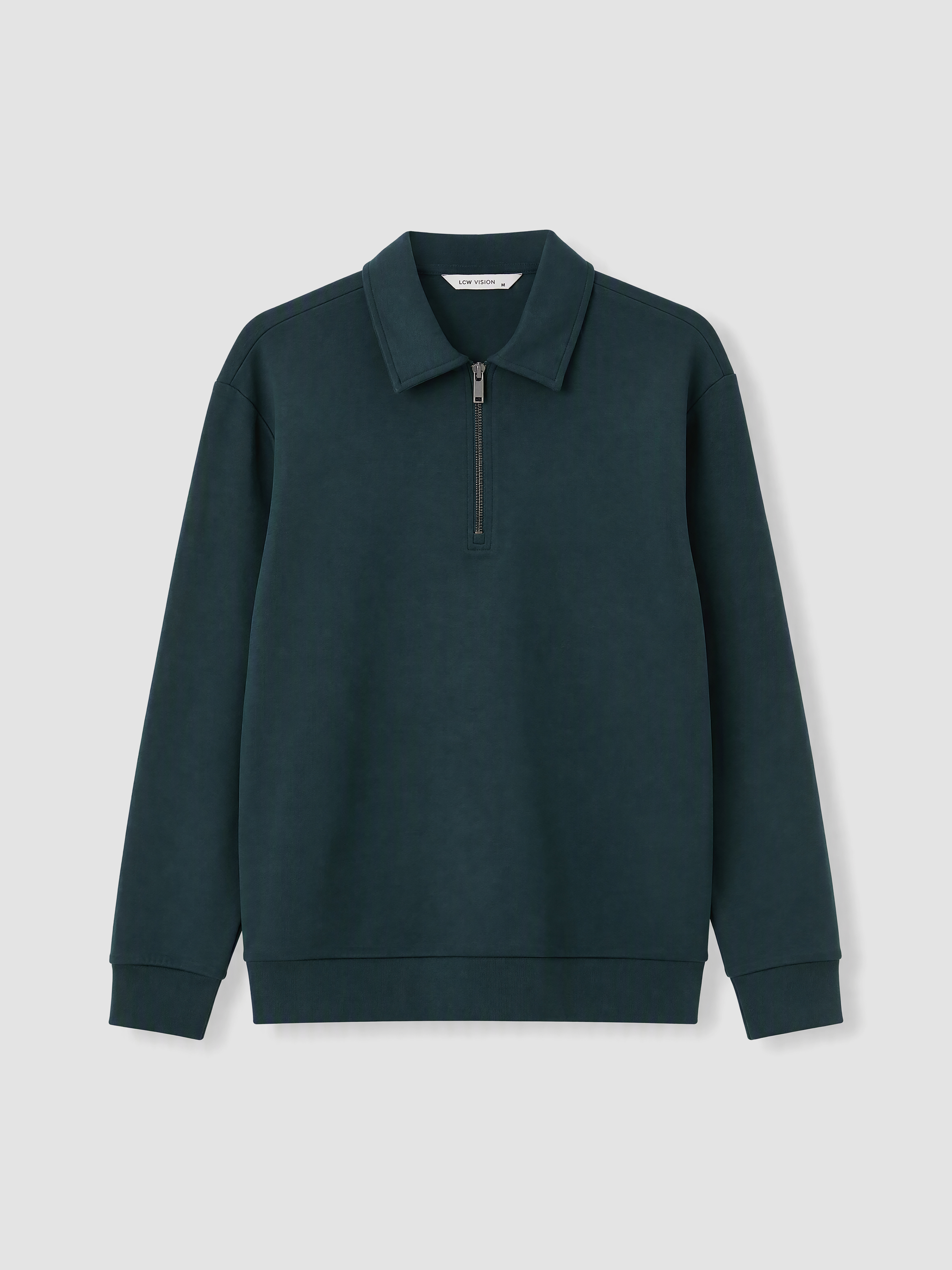 LCW Vision Polo Yaka Erkek Sweatshirt görsel 5
