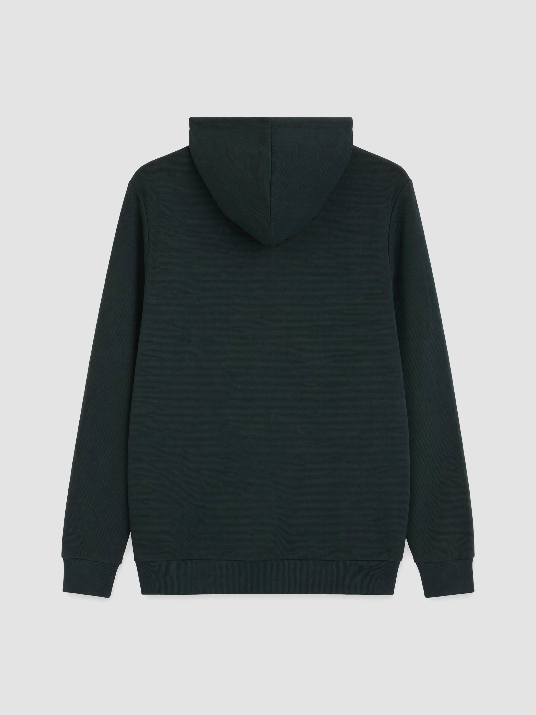 LCWAIKIKI Classic Kapüşonlu Erkek Fermuarlı Sweatshirt görsel 6