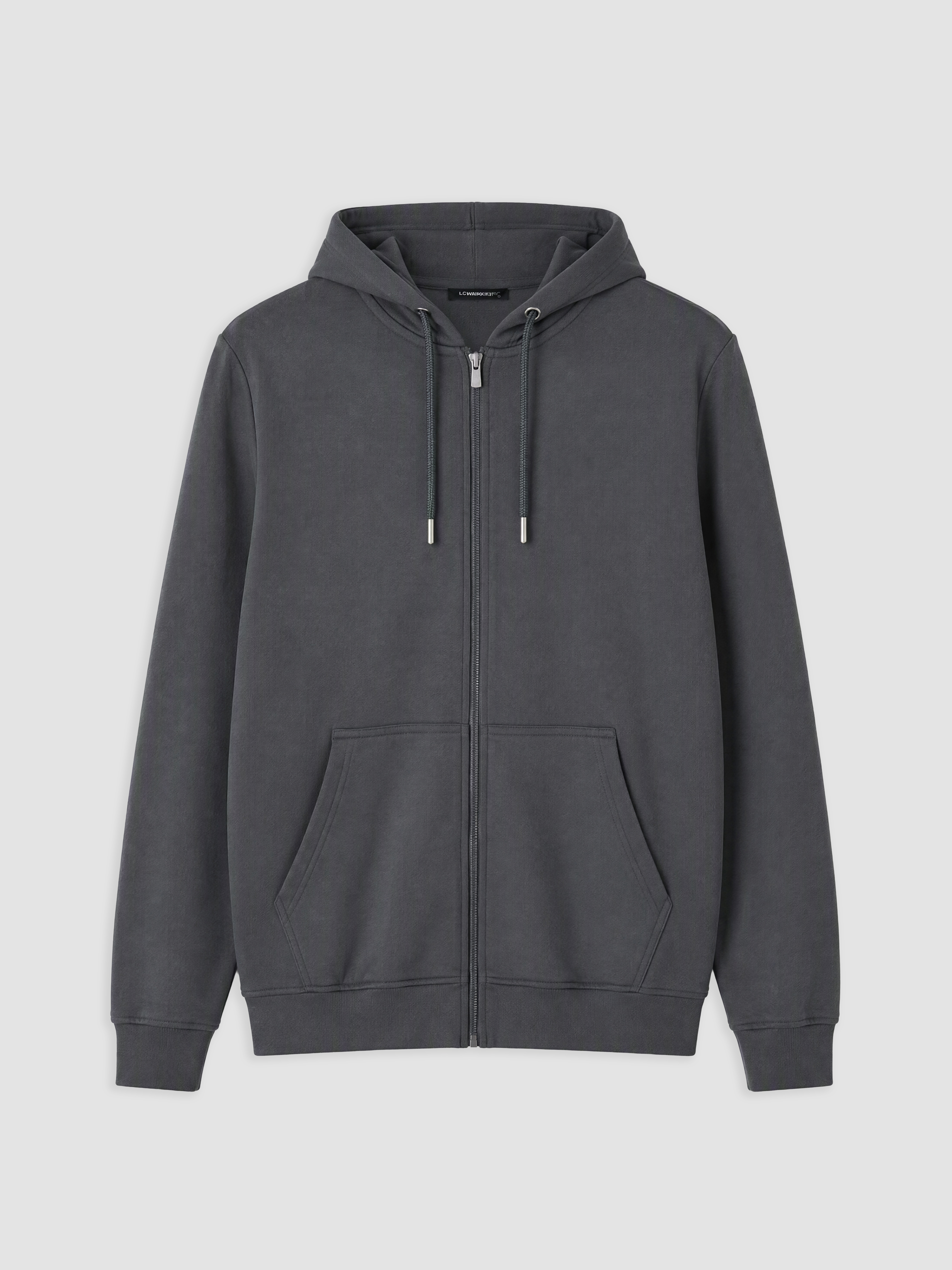 LCWAIKIKI Classic Kapüşonlu Erkek Fermuarlı Sweatshirt