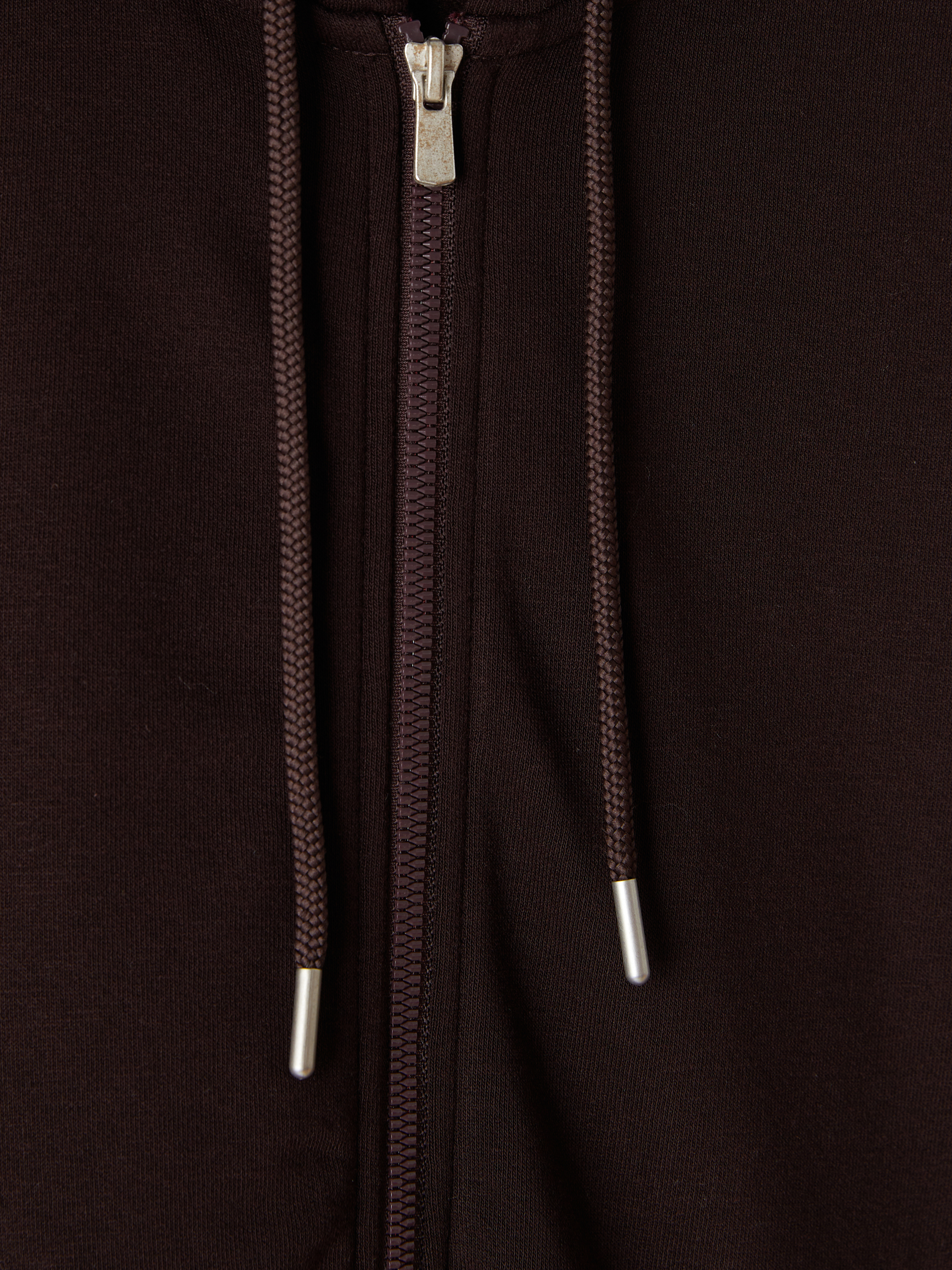 LCWAIKIKI Classic Kapüşonlu Erkek Fermuarlı Sweatshirt görsel 5