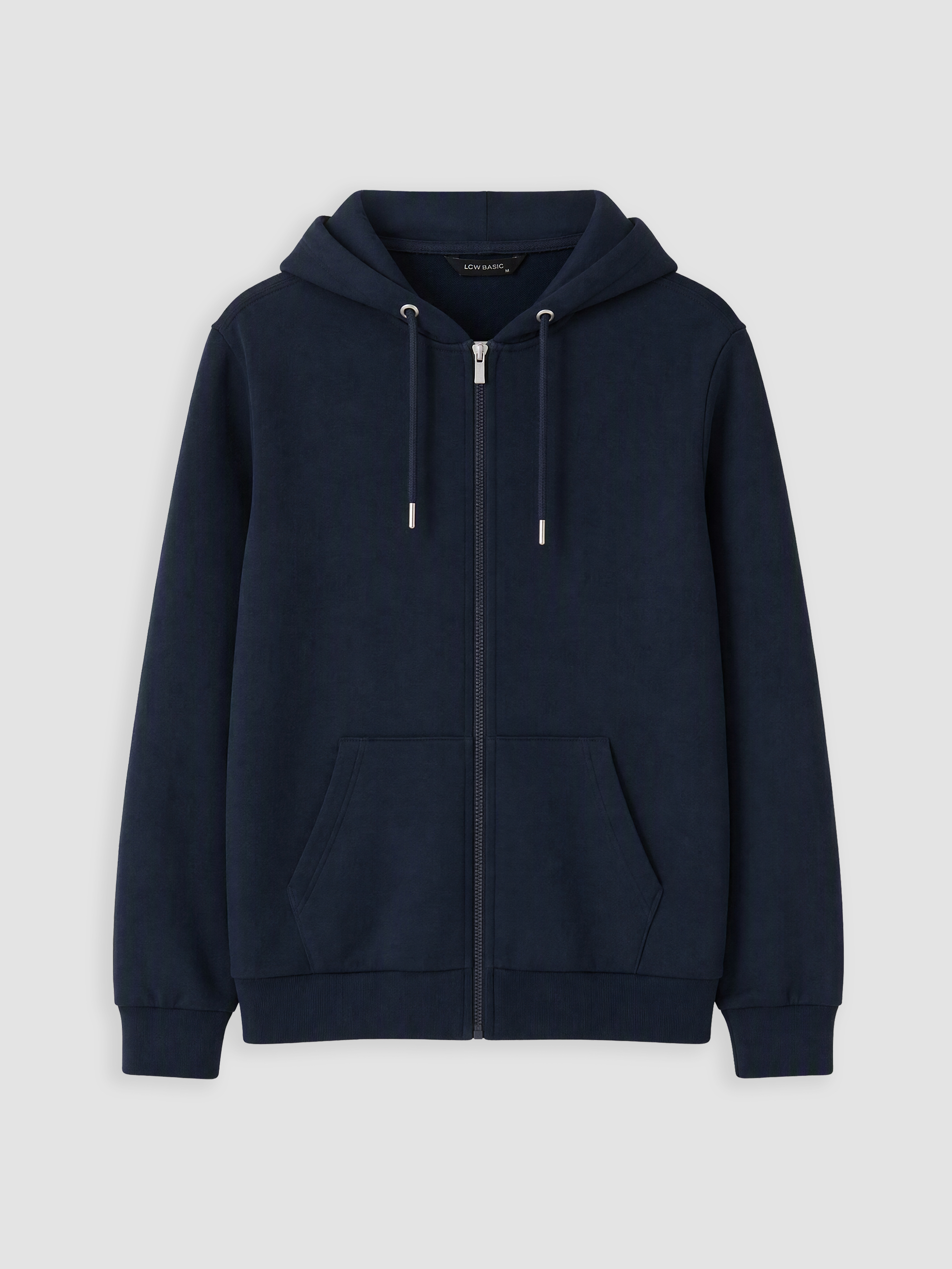LCWAIKIKI Classic Kapüşonlu Erkek Fermuarlı Sweatshirt görsel 4
