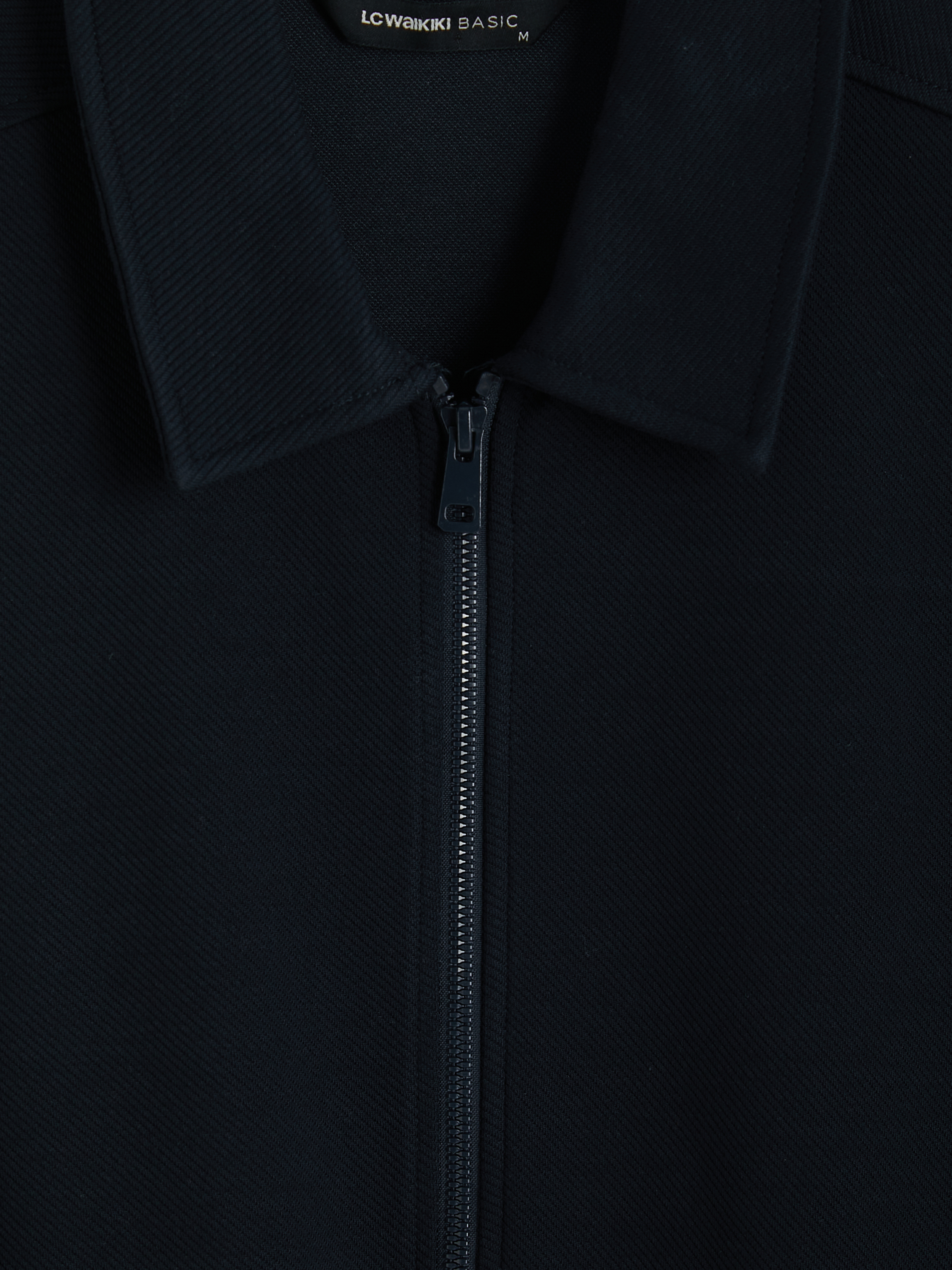 LCWAIKIKI Classic Polo Yaka Erkek Fermuarlı Sweatshirt görsel 6