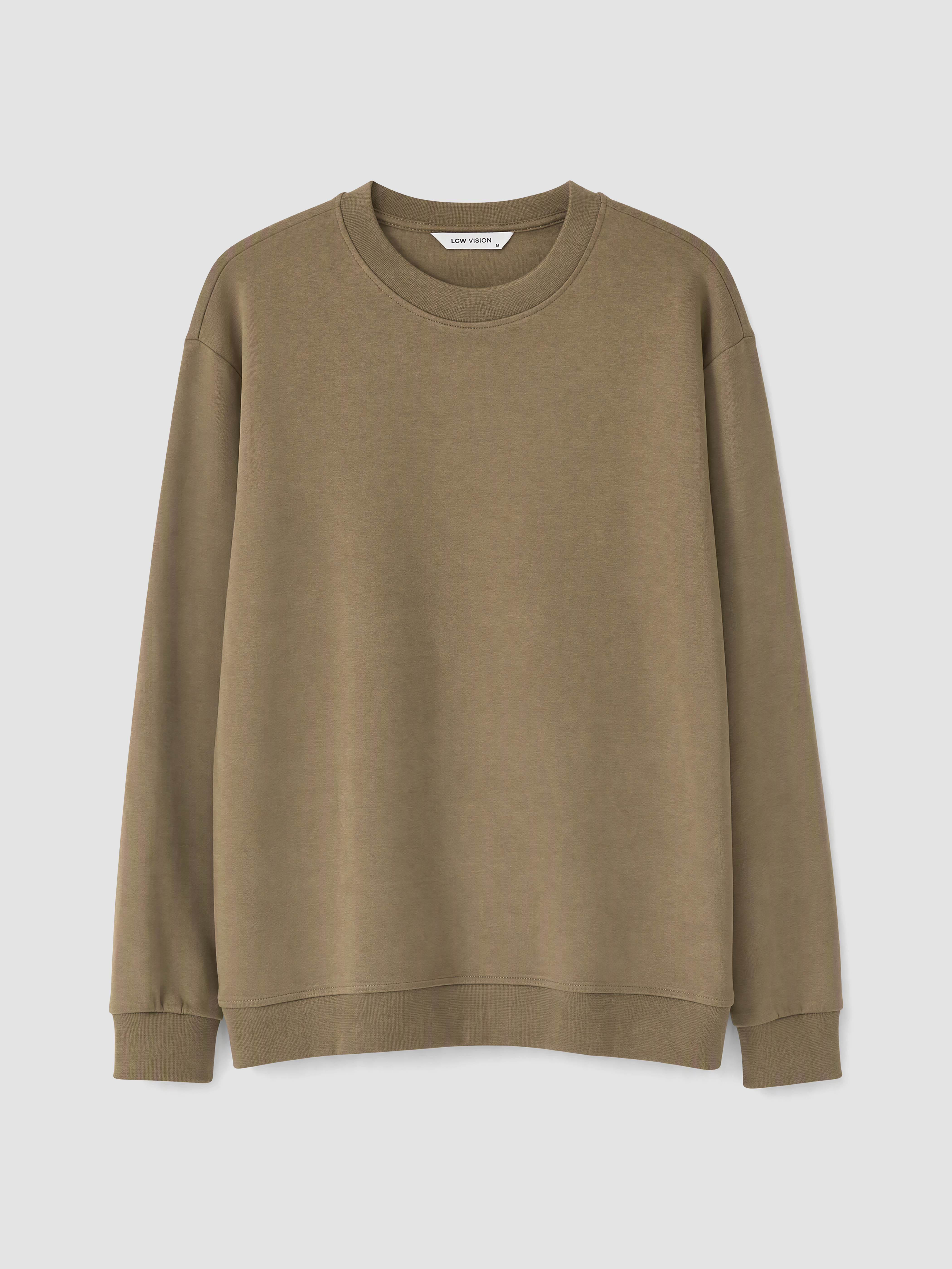 LCW Vision Bisiklet Yaka Erkek Sweatshirt görsel 5