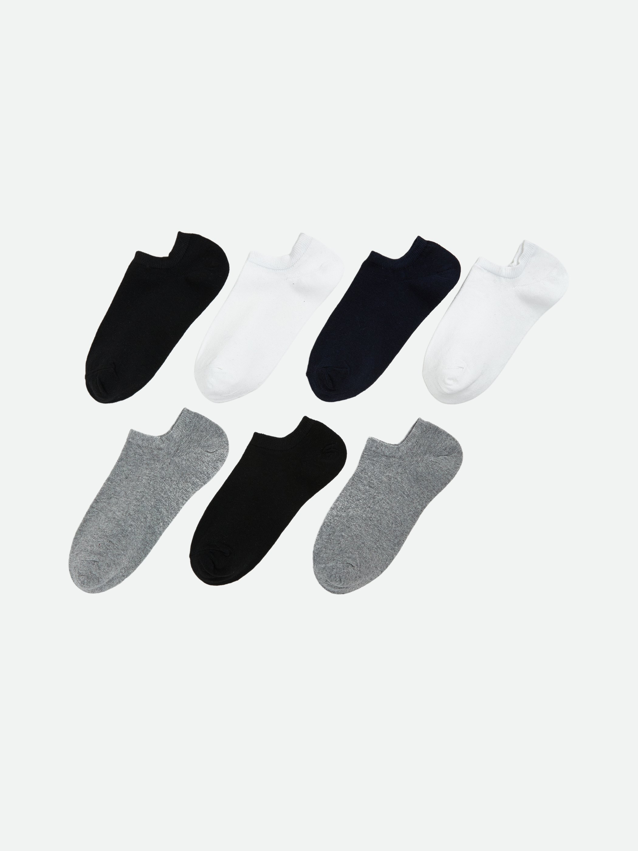 LCW ACCESSORIES Erkek Sneaker Çorap 7'li Paket