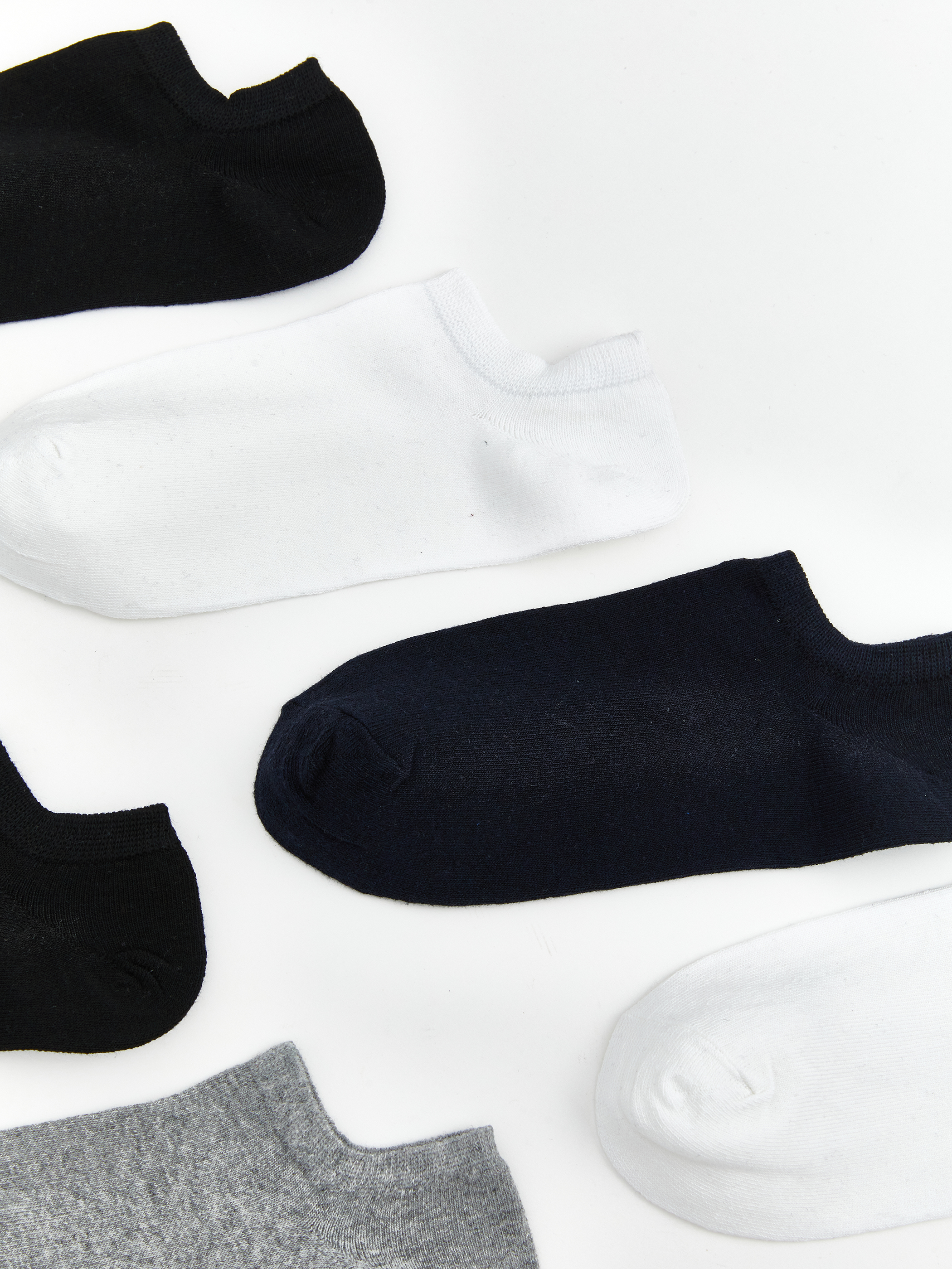LCW ACCESSORIES Erkek Sneaker Çorap 7'li Paket görsel 2